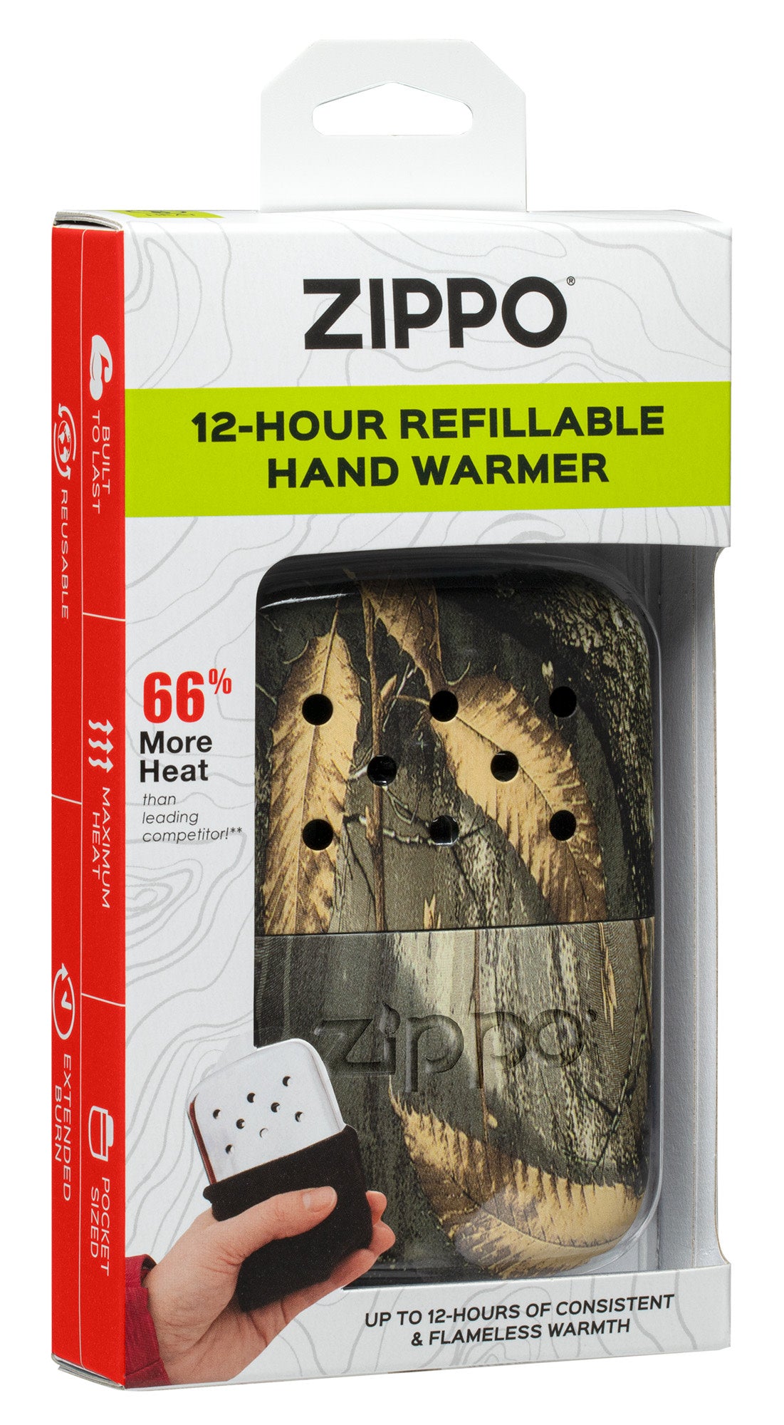 12-Hour Realtree® Edge Refillable Hand Warmer