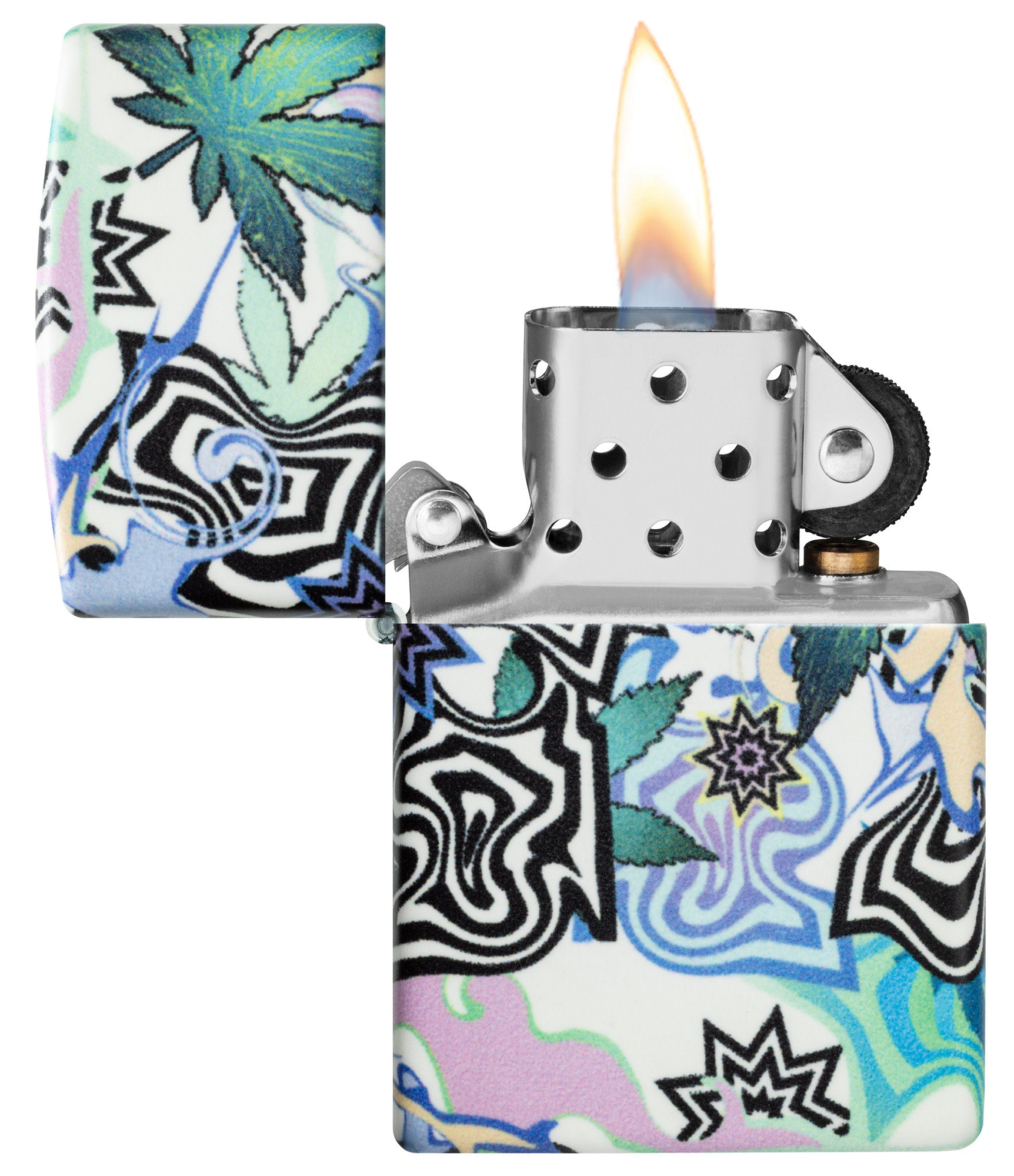 Abstract Cannabis Design