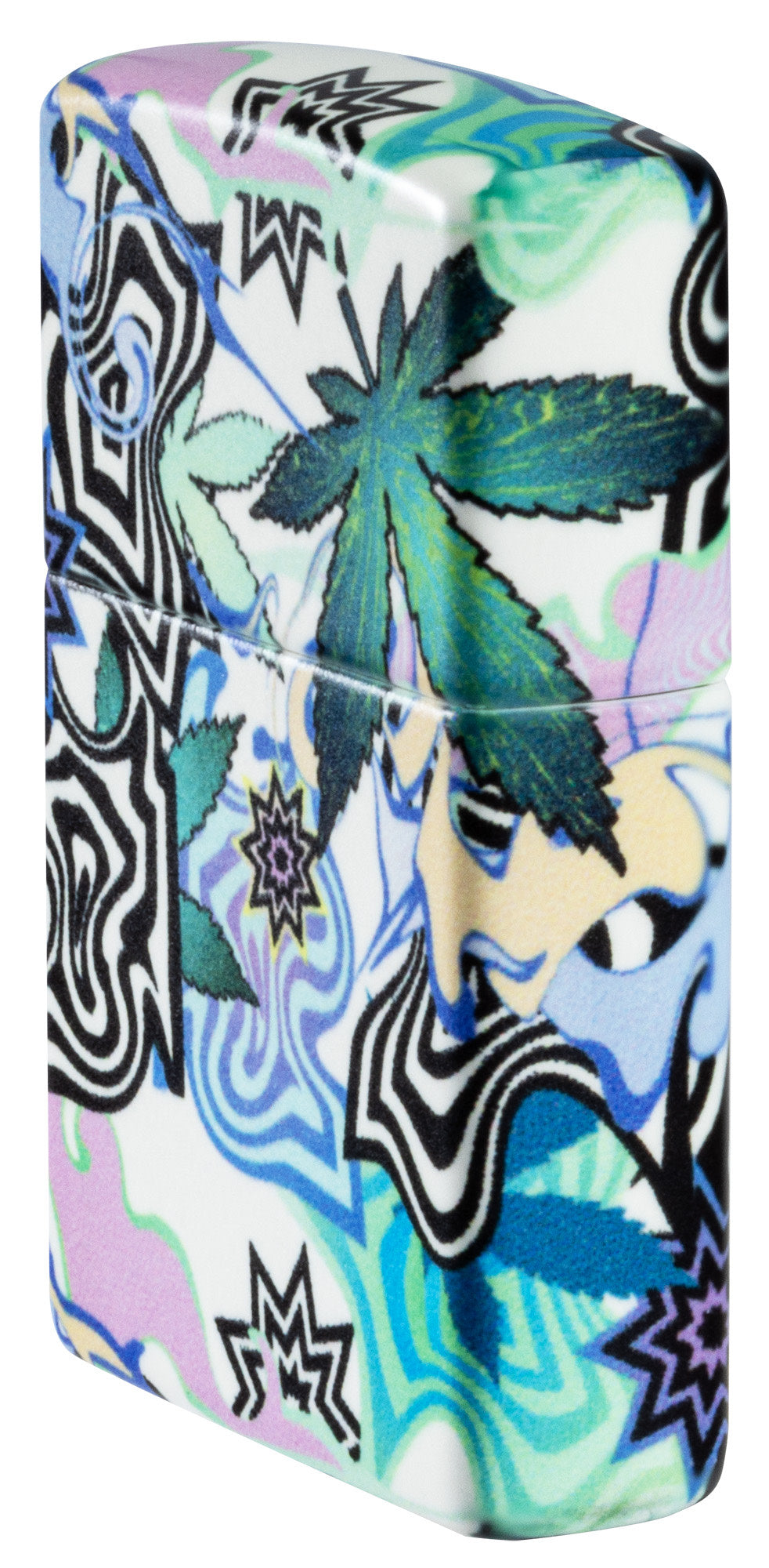 Abstract Cannabis Design