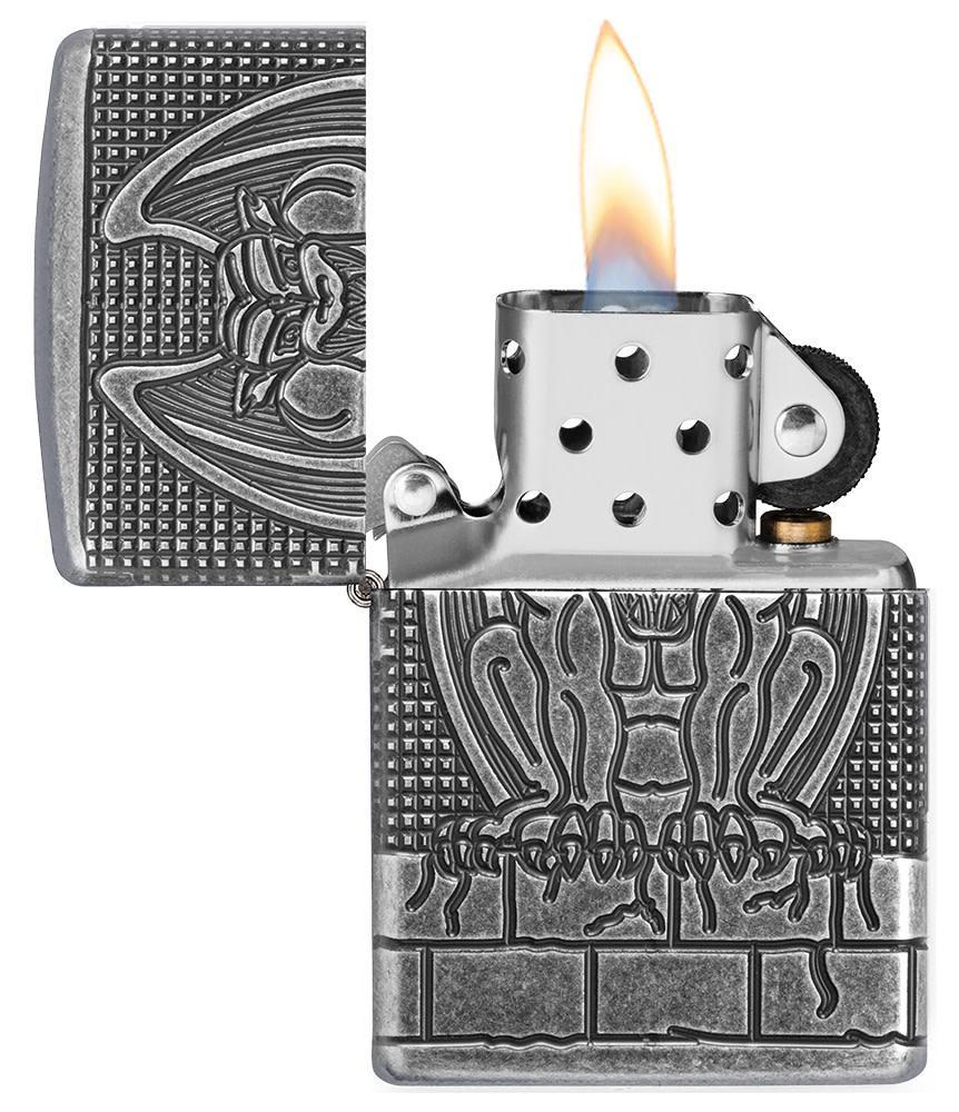 Armor® Antique Silver Gargoyle