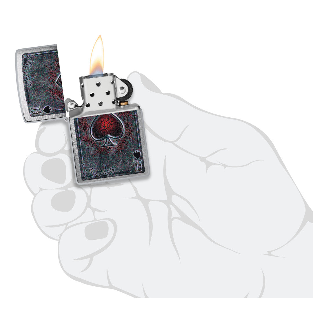 Antiqued Ace Design