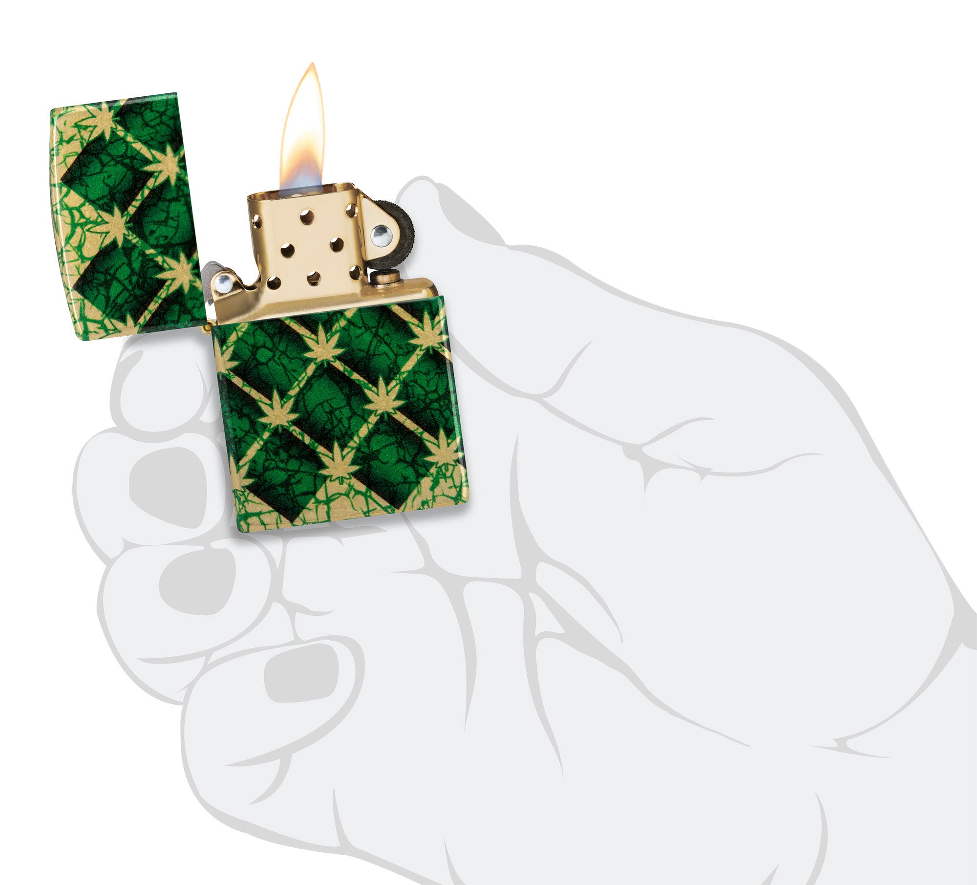 Argyle Leaf Design