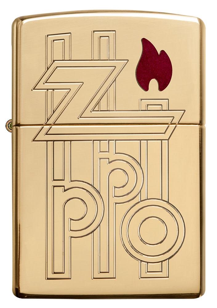 Armor® High Polished Brass Abstract Logo