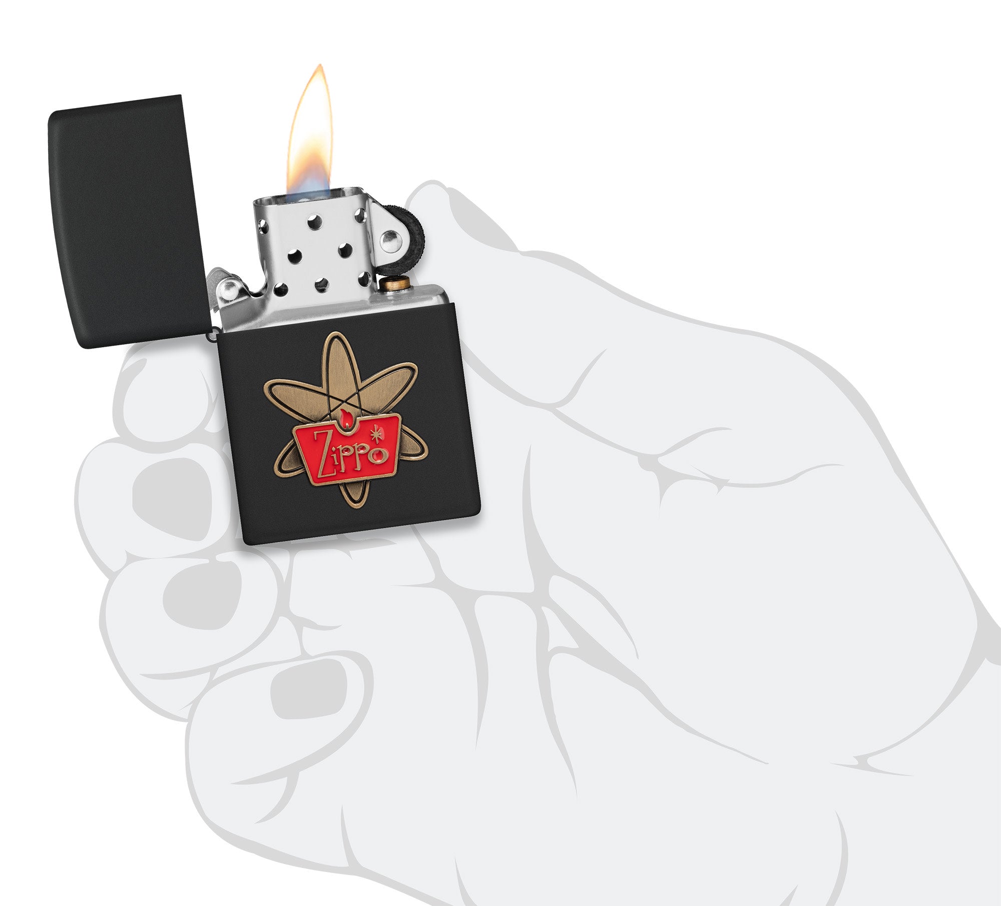 Atomic Zippo Design