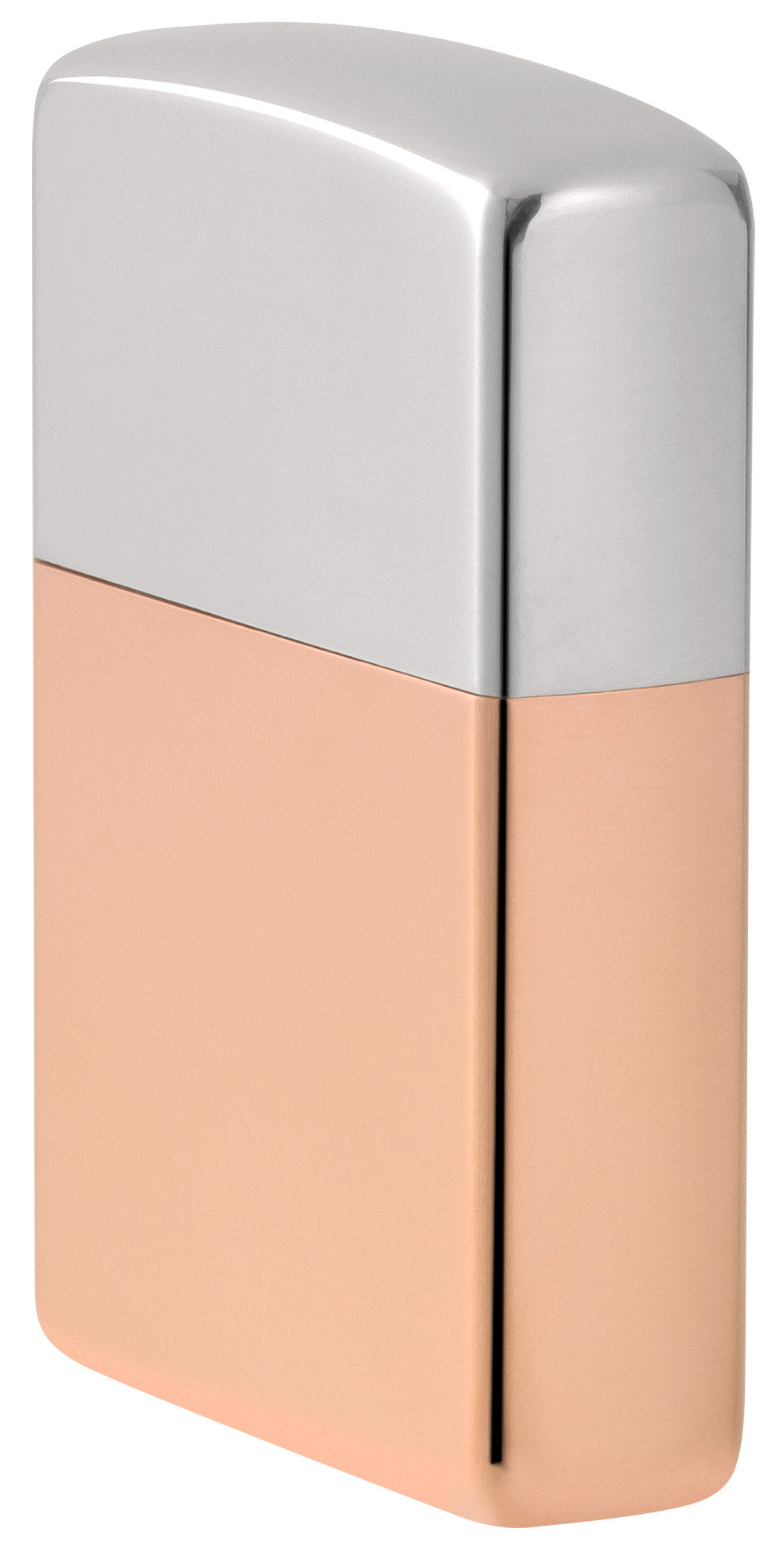 Bimetal Case Lighter - Sterling Silver Lid