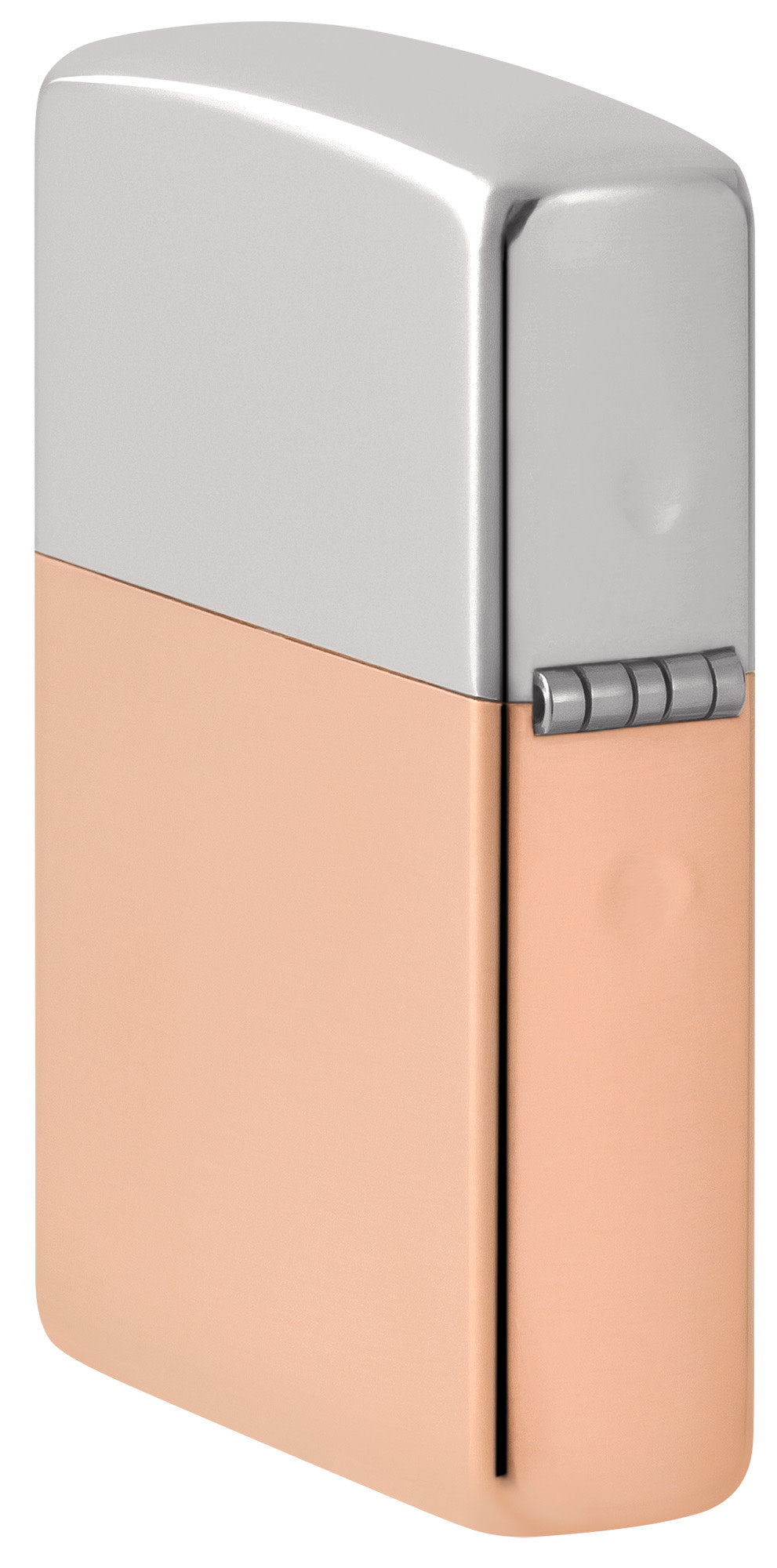 Bimetal Case Lighter - Sterling Silver Lid