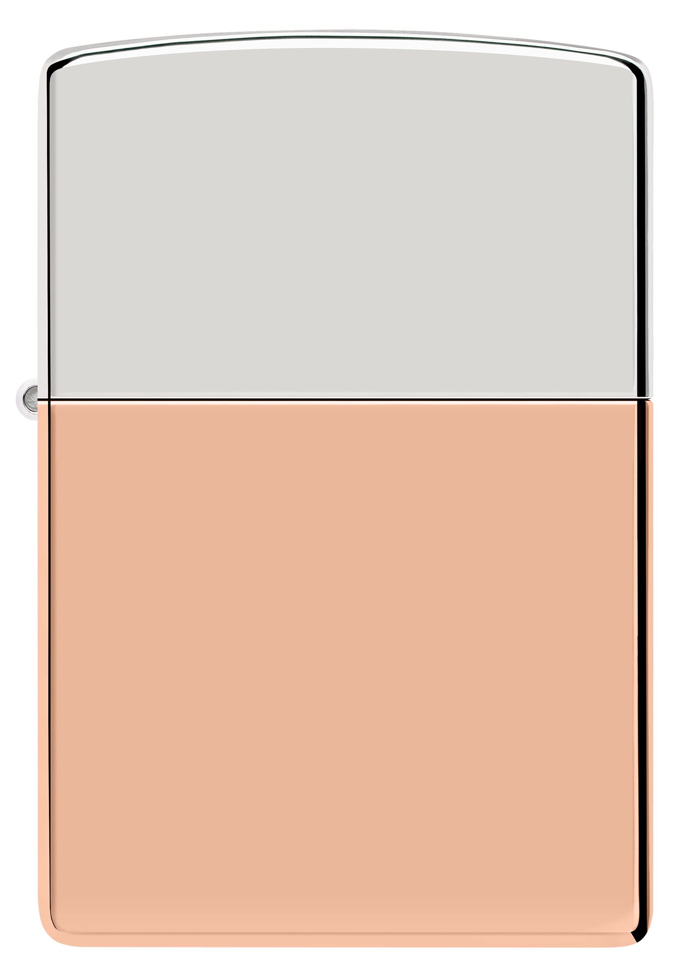 Bimetal Case Lighter - Sterling Silver Lid