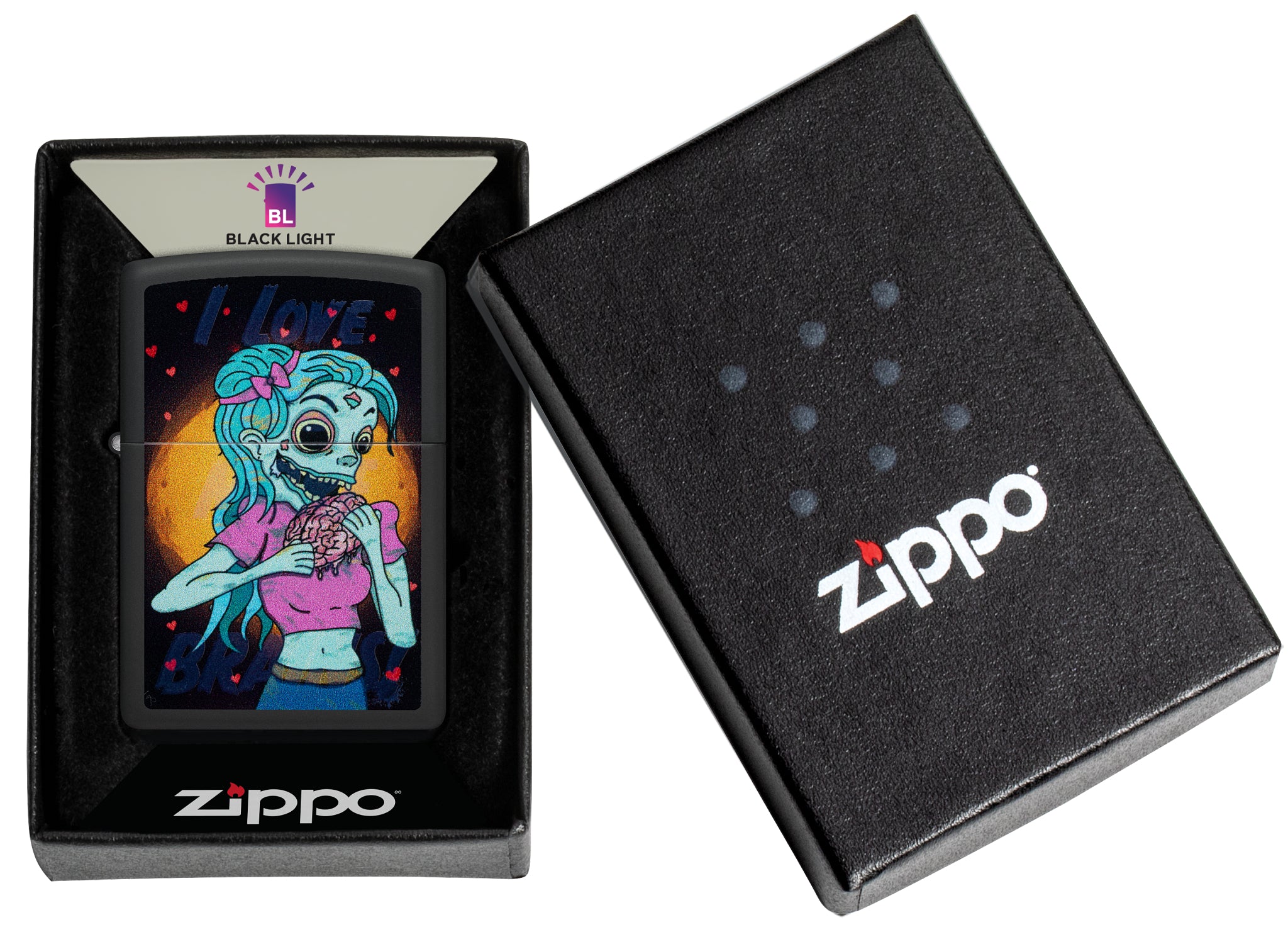 Black Light Brainiac Design