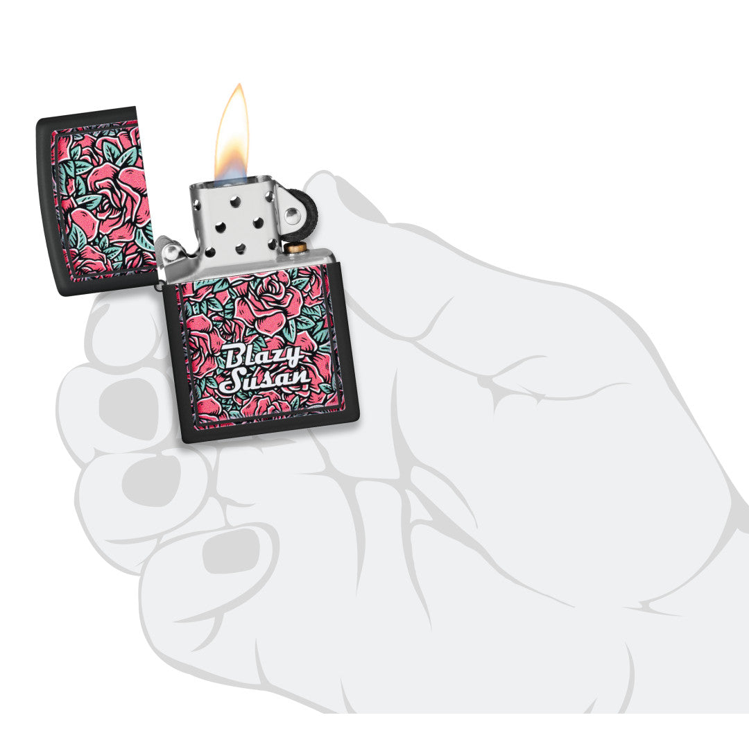 Blazy Susan Roses Design