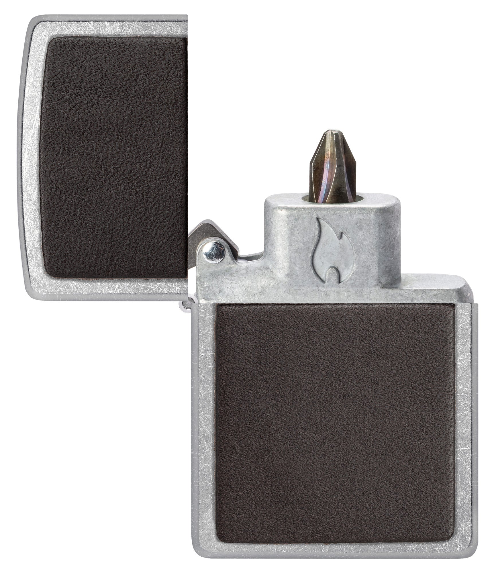 Brown Leather Emblem