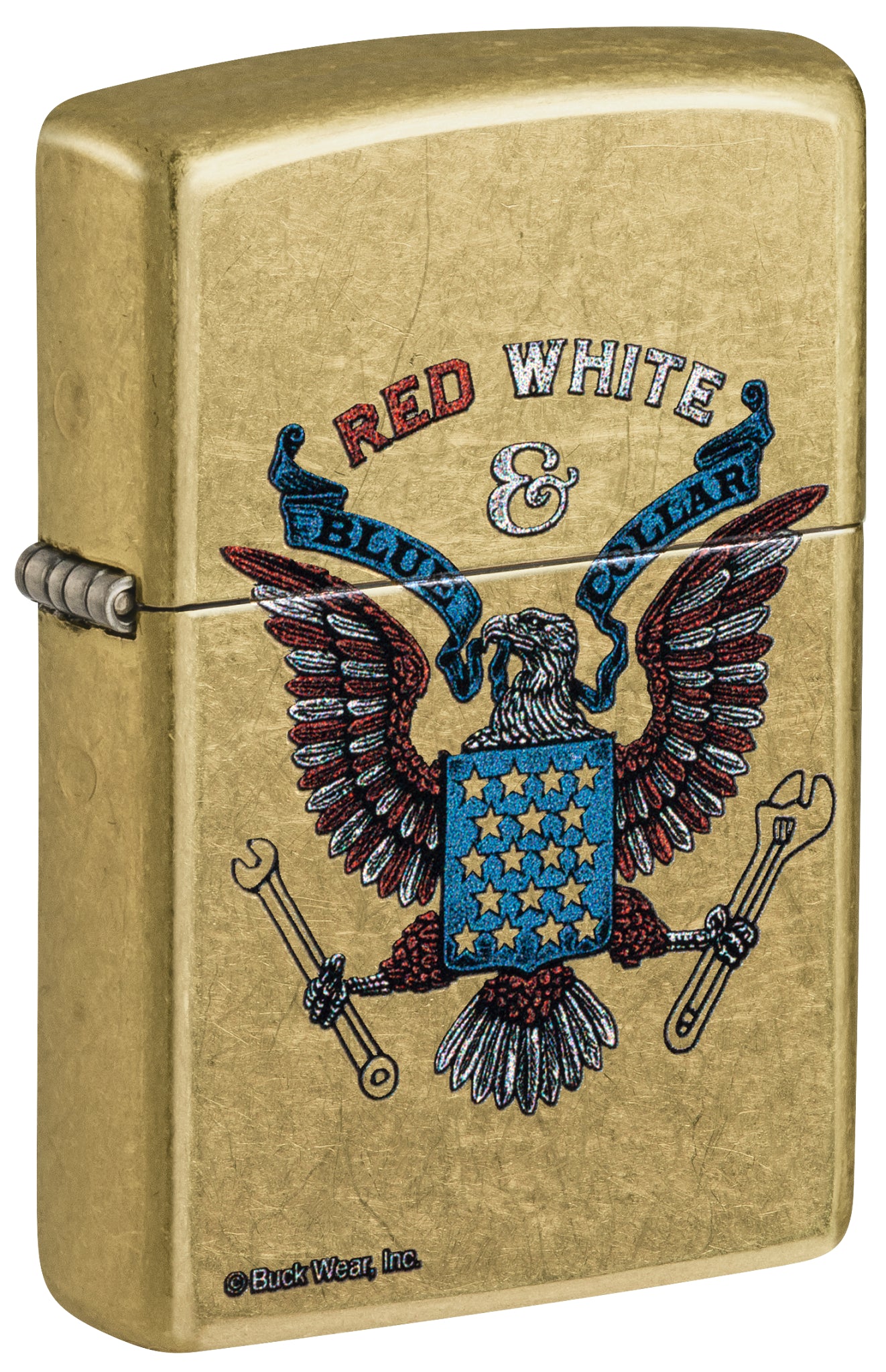 Buck Wear™ Red White & Blue Collar Design
