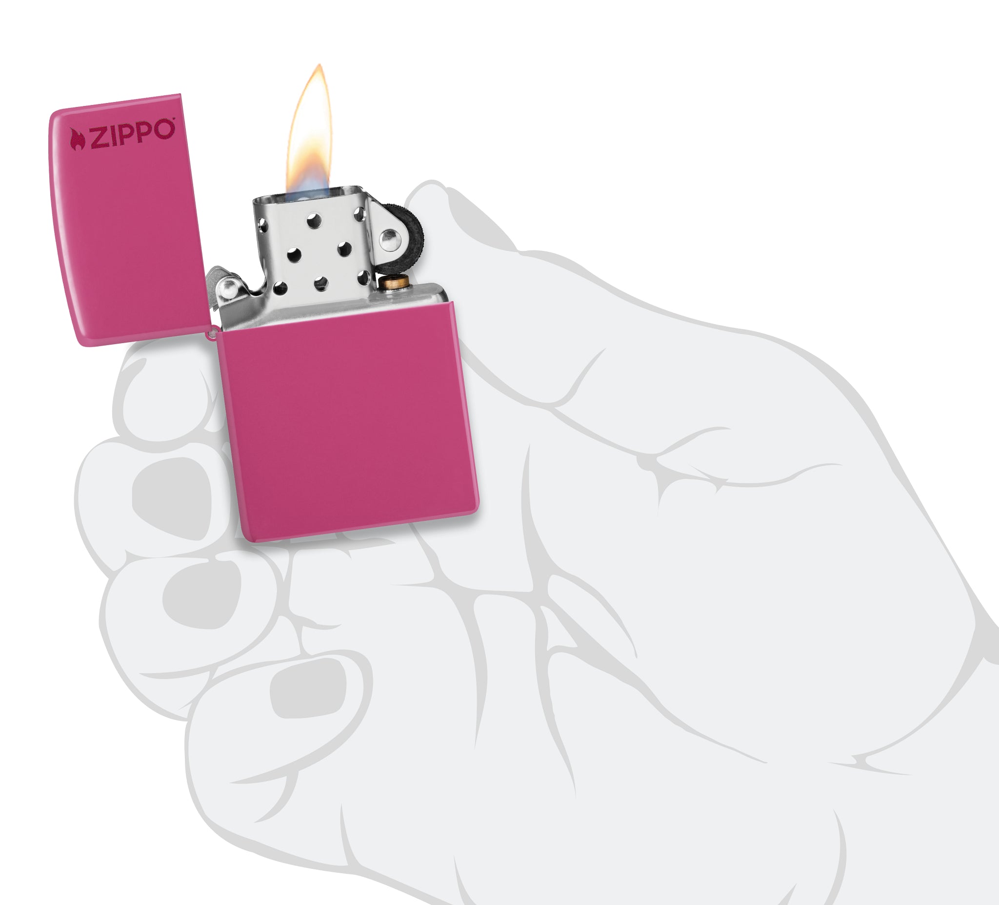 Classic Frequency Zippo Logo