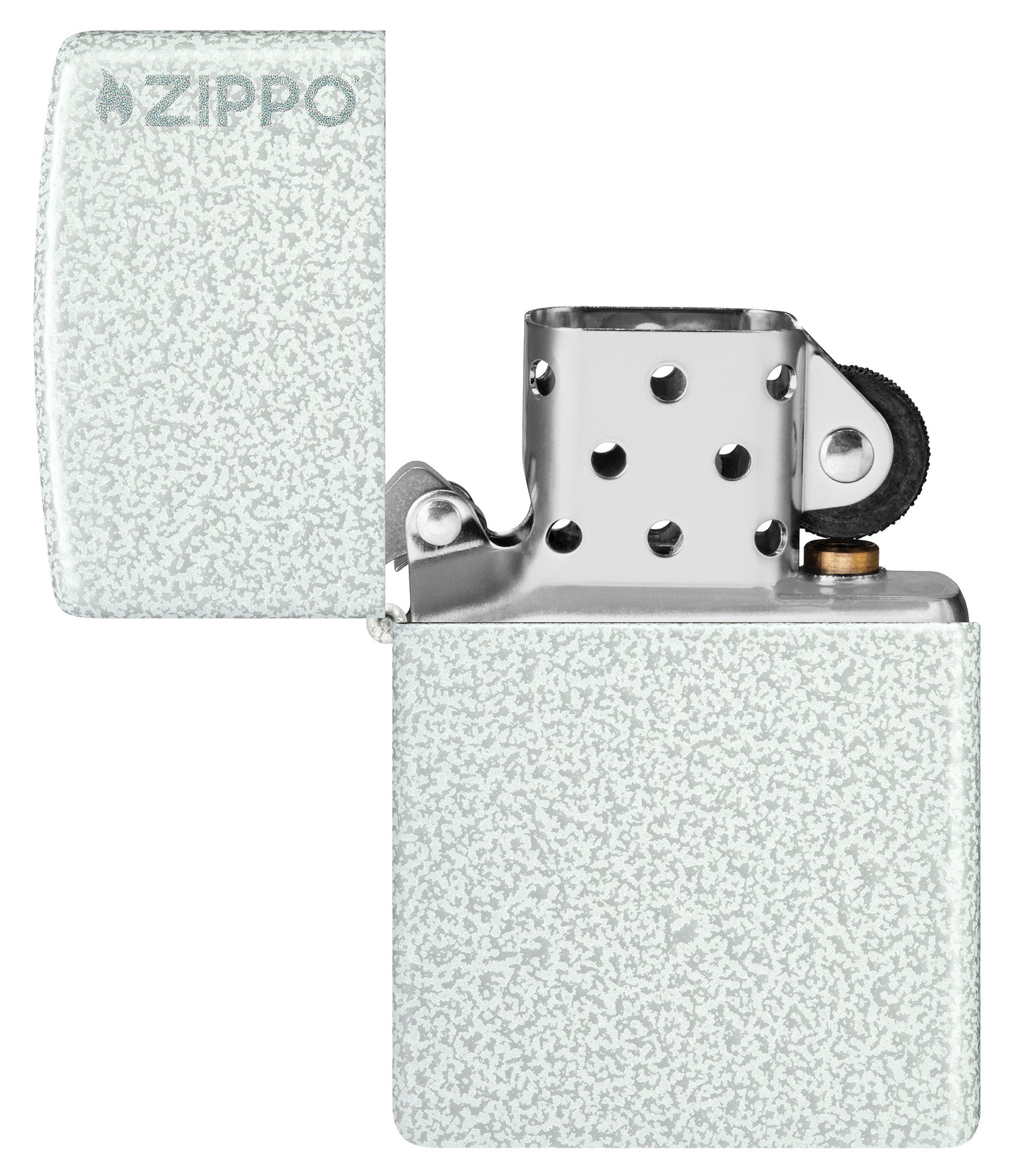 Classic Glacier Zippo Logo