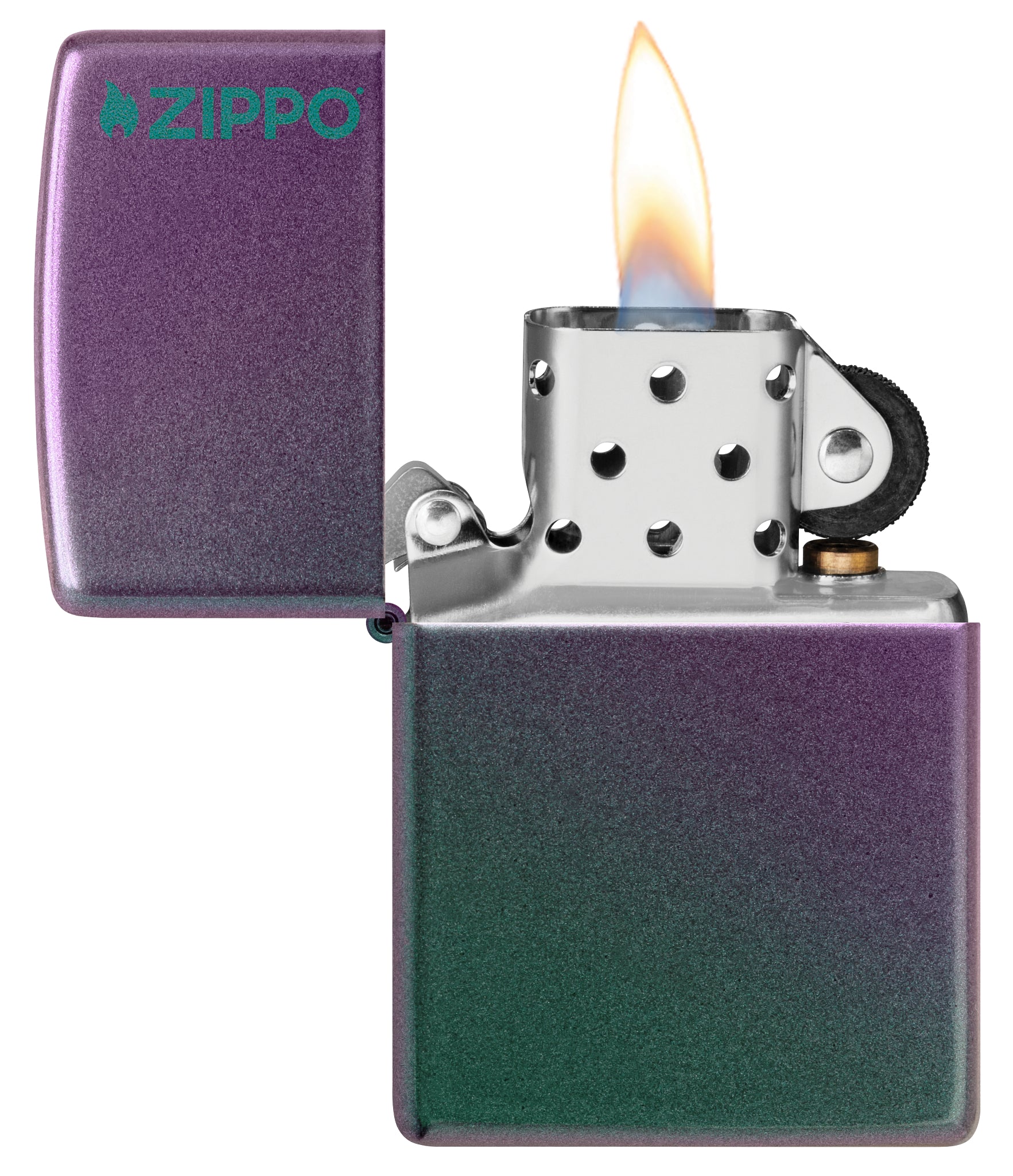 Classic Iridescent Zippo Logo