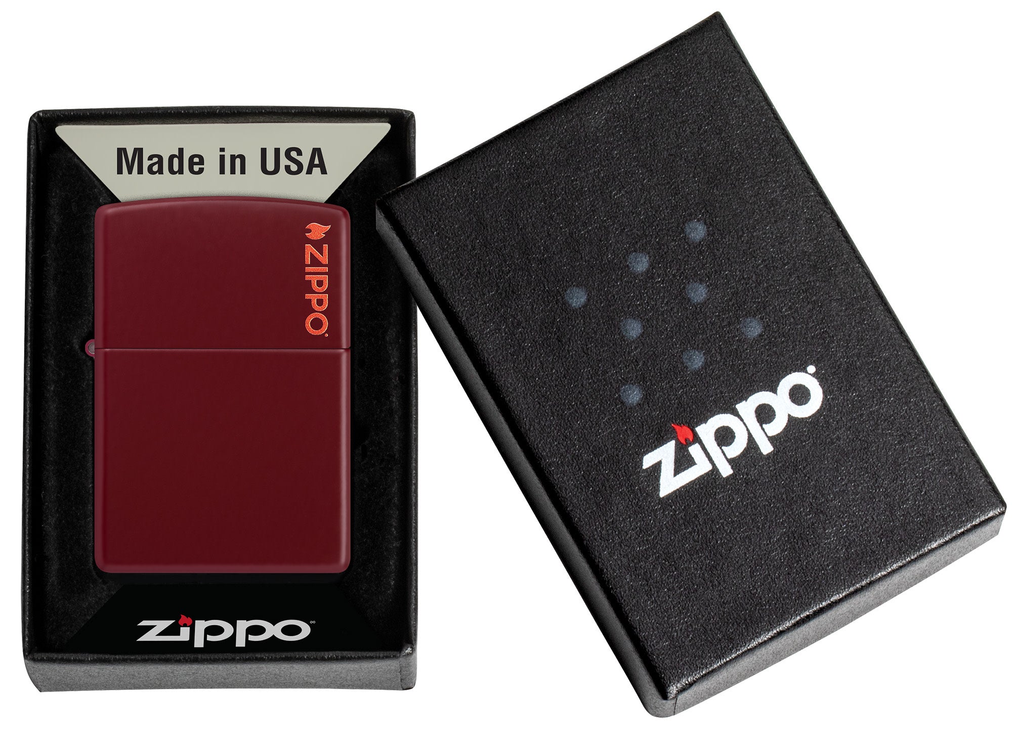 Classic Merlot Zippo Logo