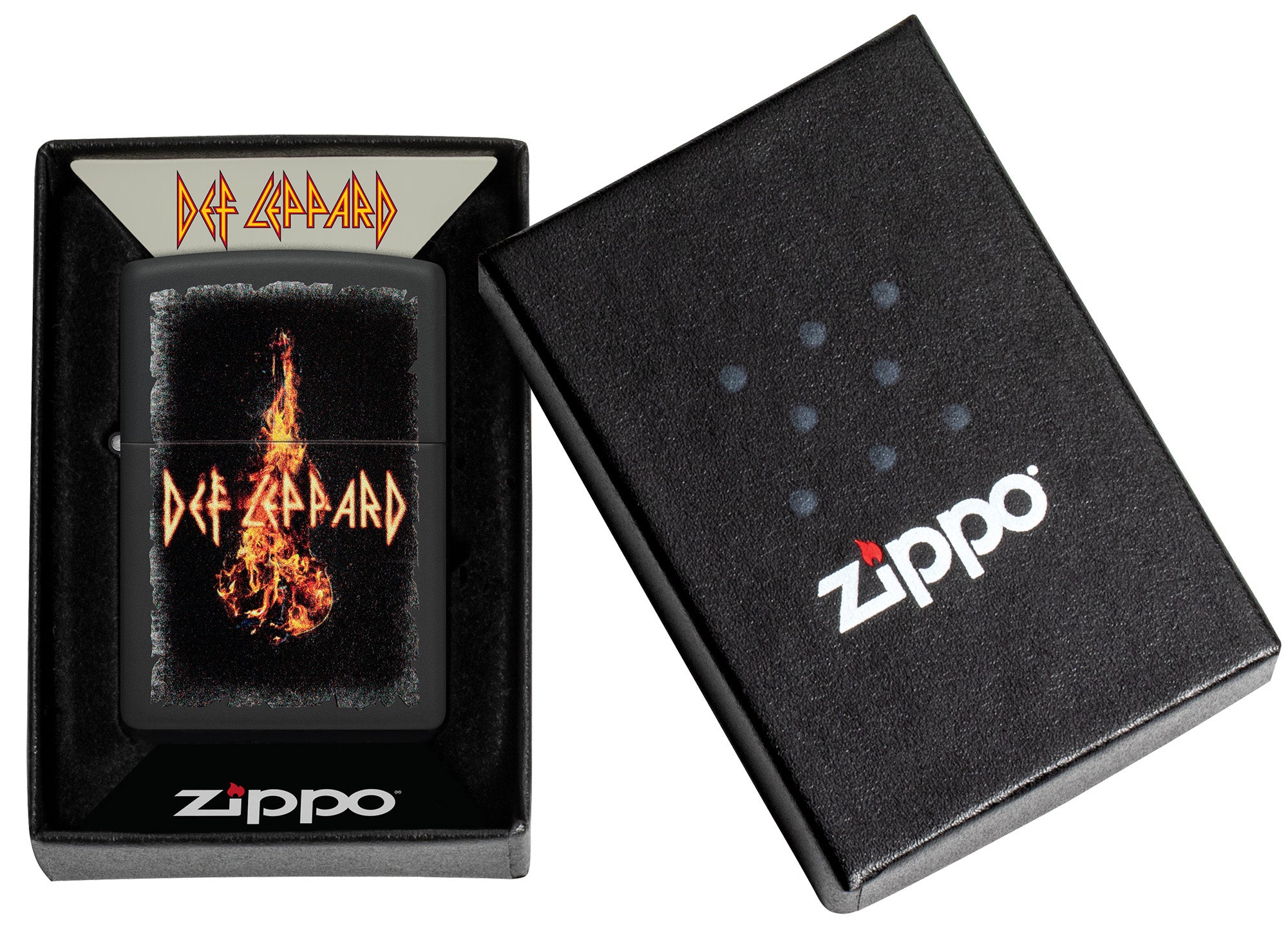 Def Leppard Burning Violin Design