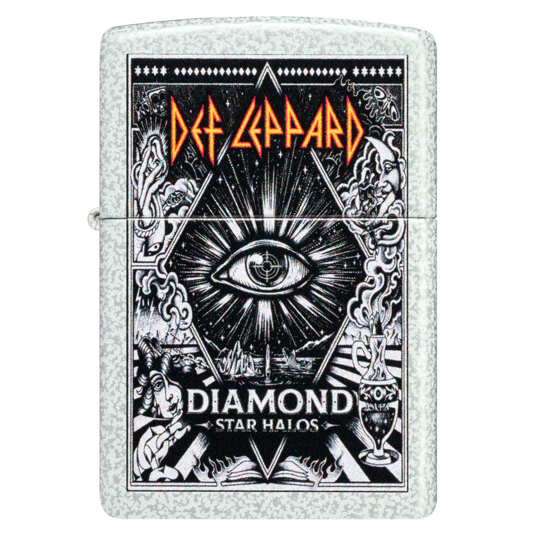Def Leppard Diamond Star Halos Design