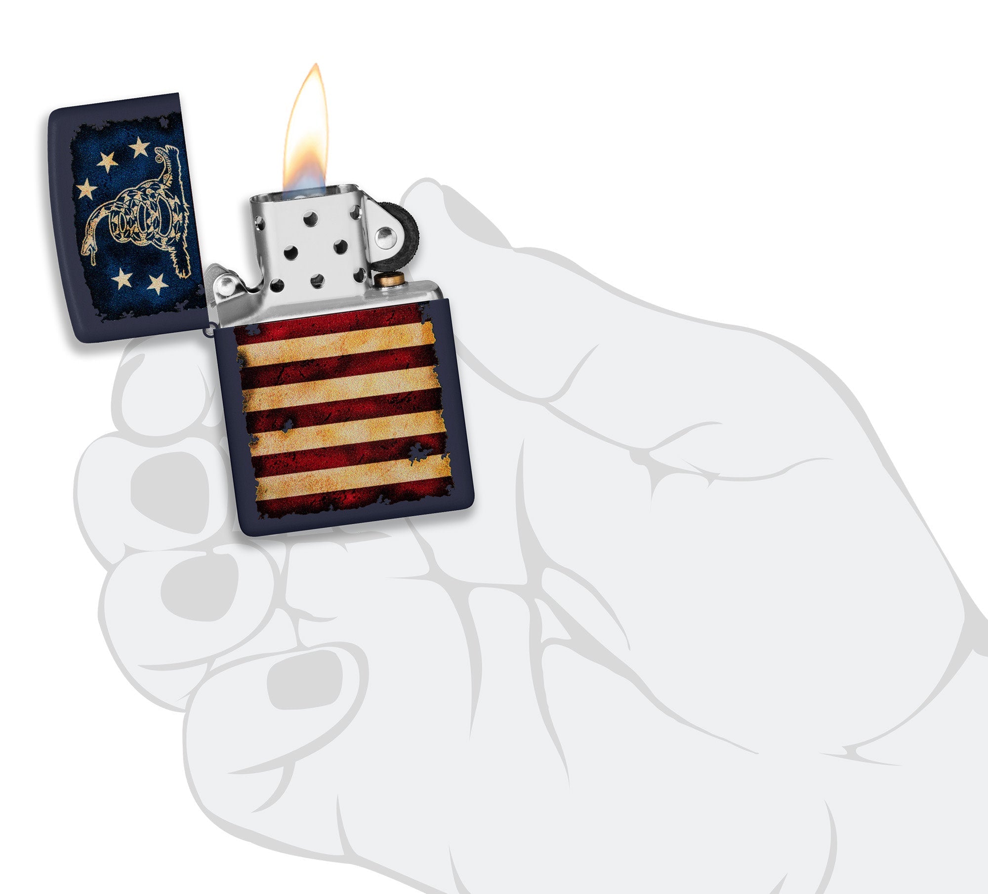 Dont Tread on Me® Vintage Flag Design