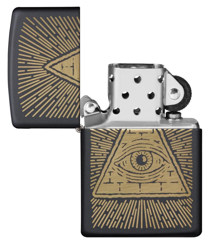 Eye of Providence Black Matte Design