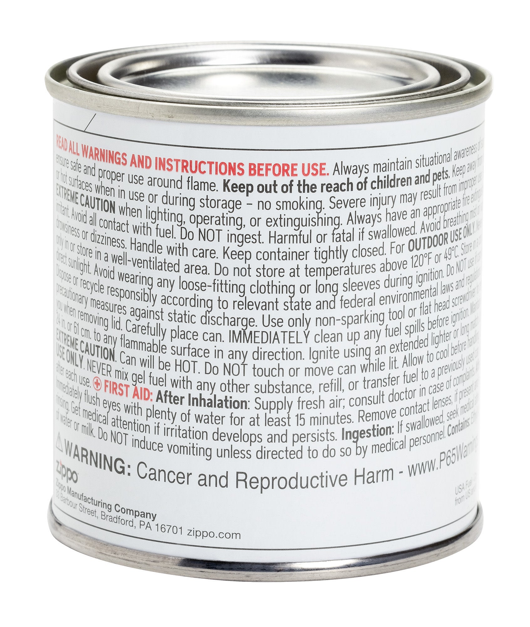 Zippo FlameScapes® Gel Fuel 180g (6 pack, Standard)