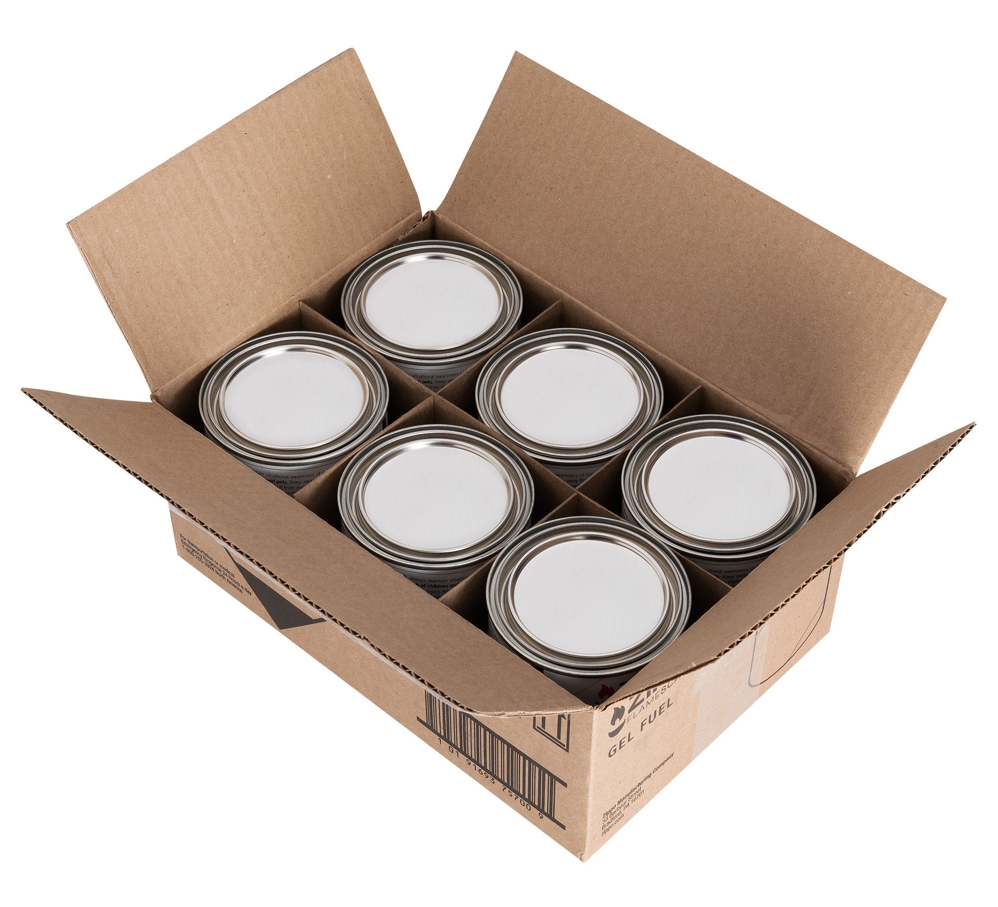 Zippo FlameScapes® Gel Fuel 350g (6 pack, XL)
