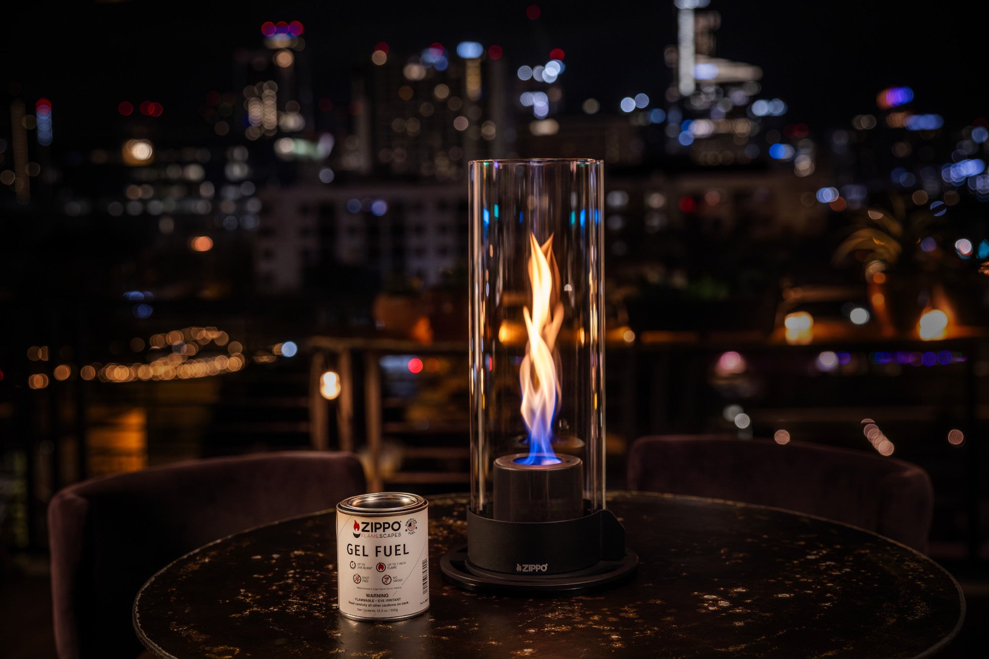 FlameScapes® Spiral Fire Feature XL with Fuel