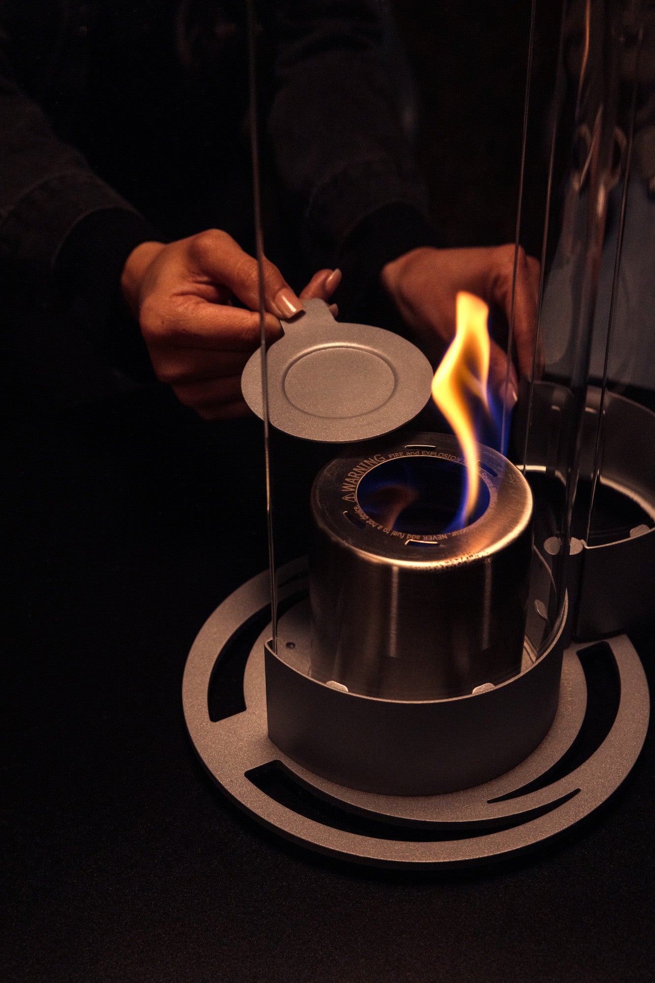 FlameScapes® Spiral Fire Feature XL with Fuel