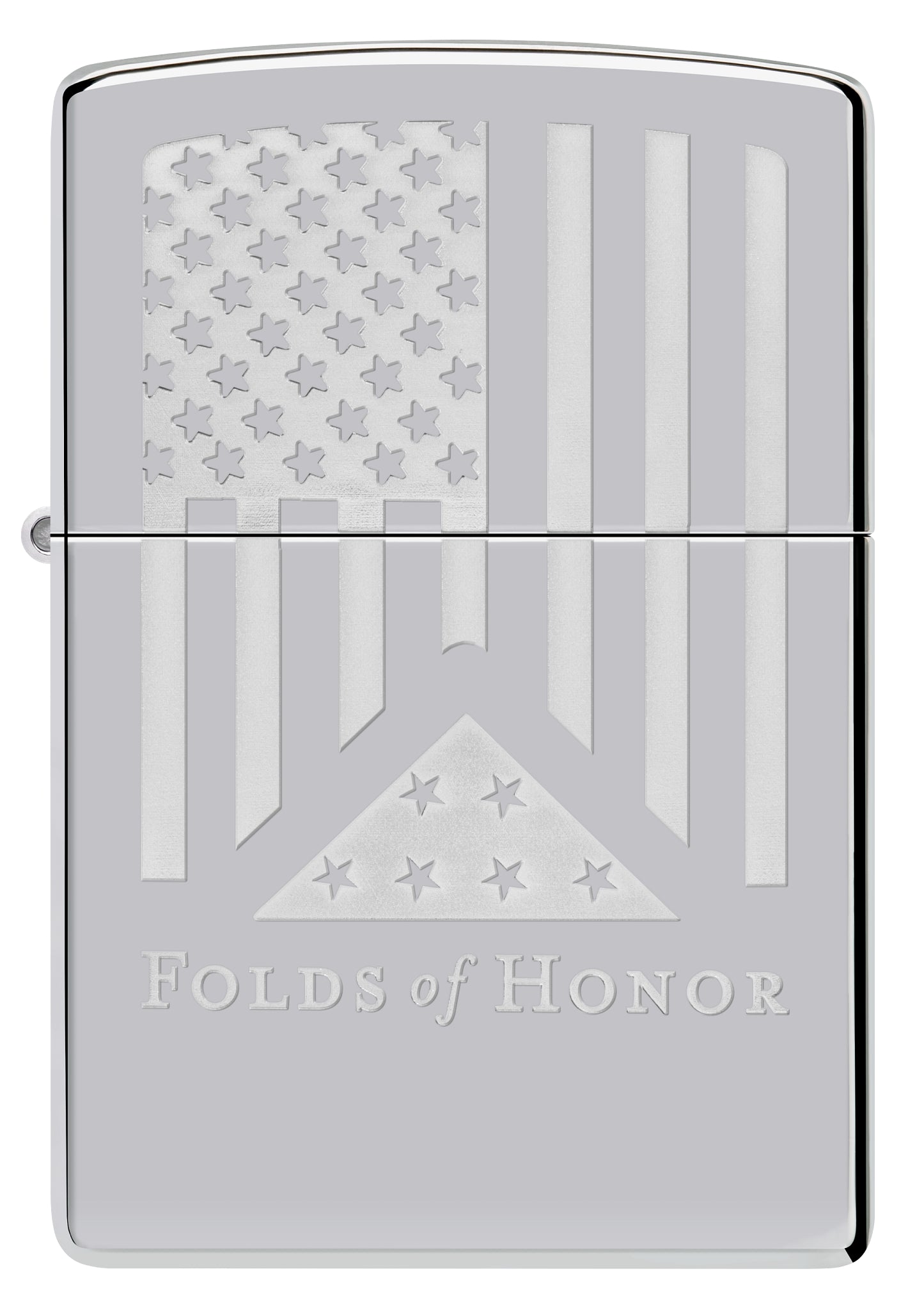 Folds of Honor Etched Flag Design