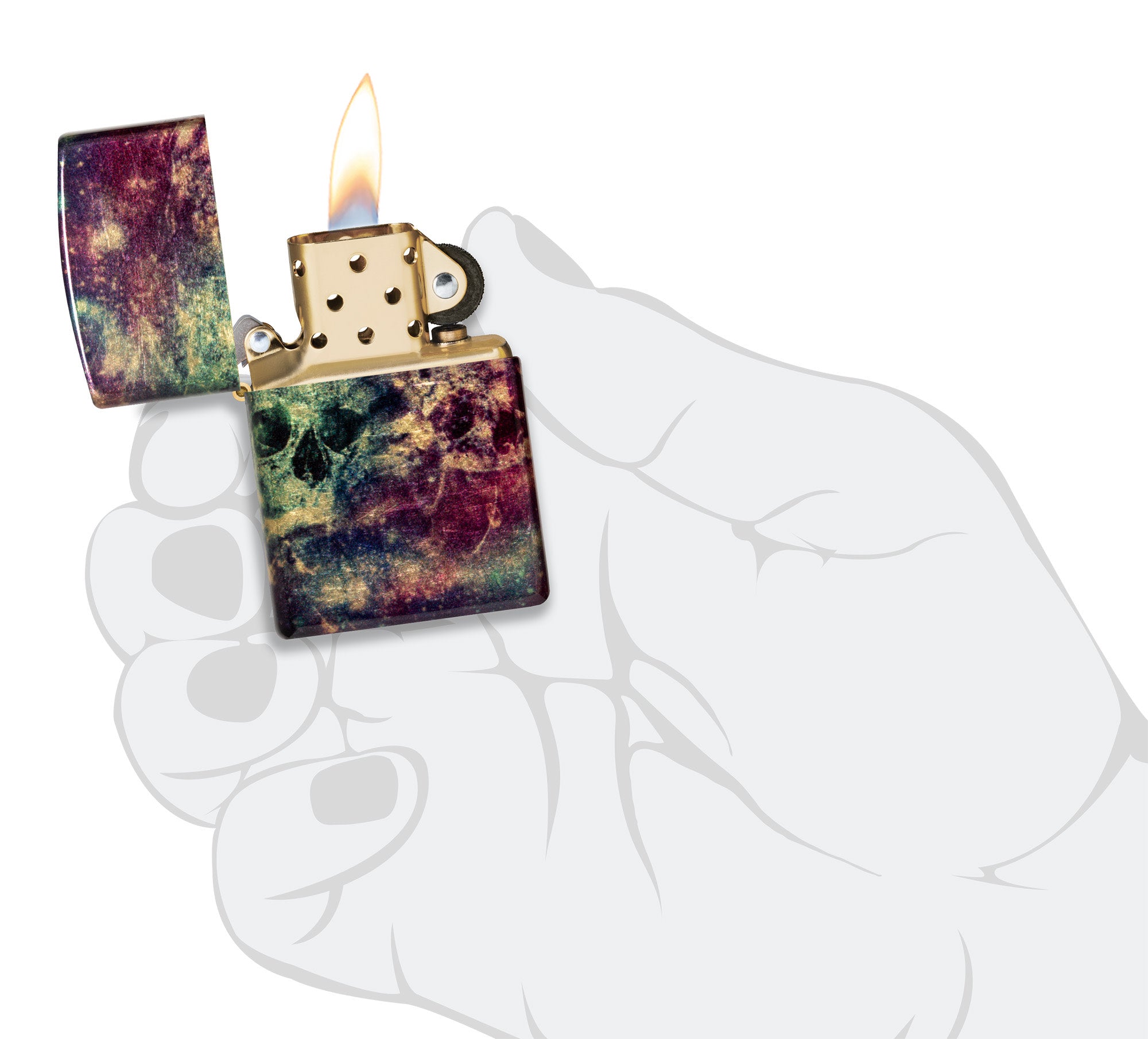 Galaxy Skull Design
