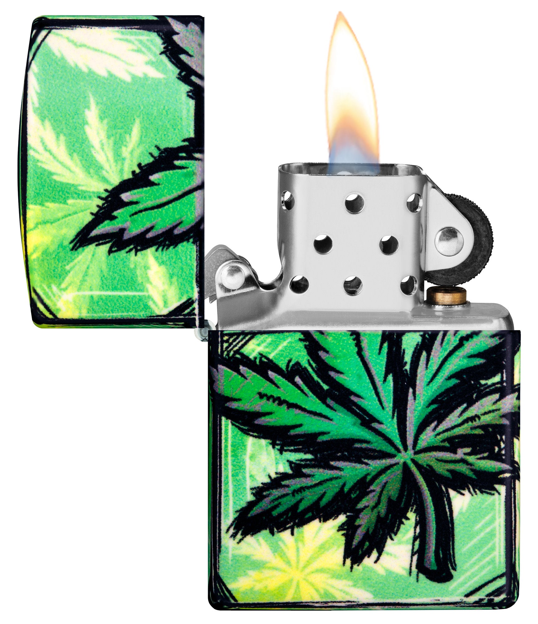 Glowing Leaves Design