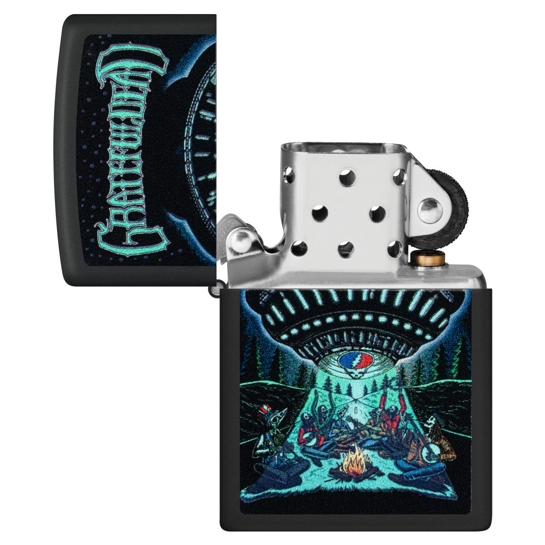 Grateful Dead Black Light UFO Design