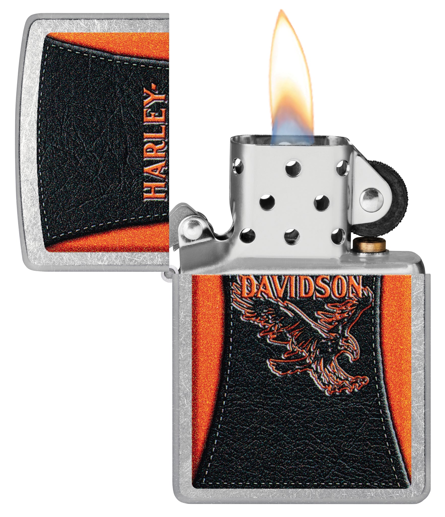 Harley-Davidson® Leathered Eagle Design