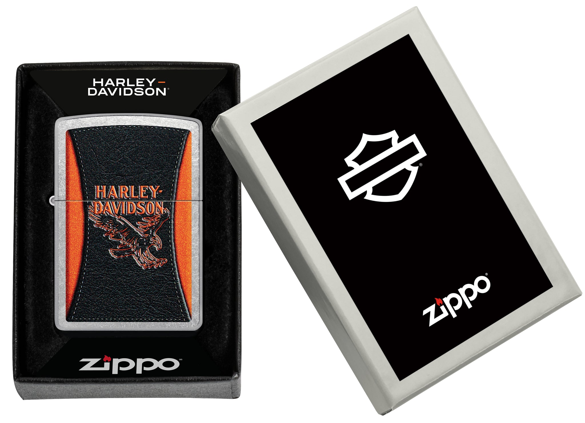 Harley-Davidson® Leathered Eagle Design