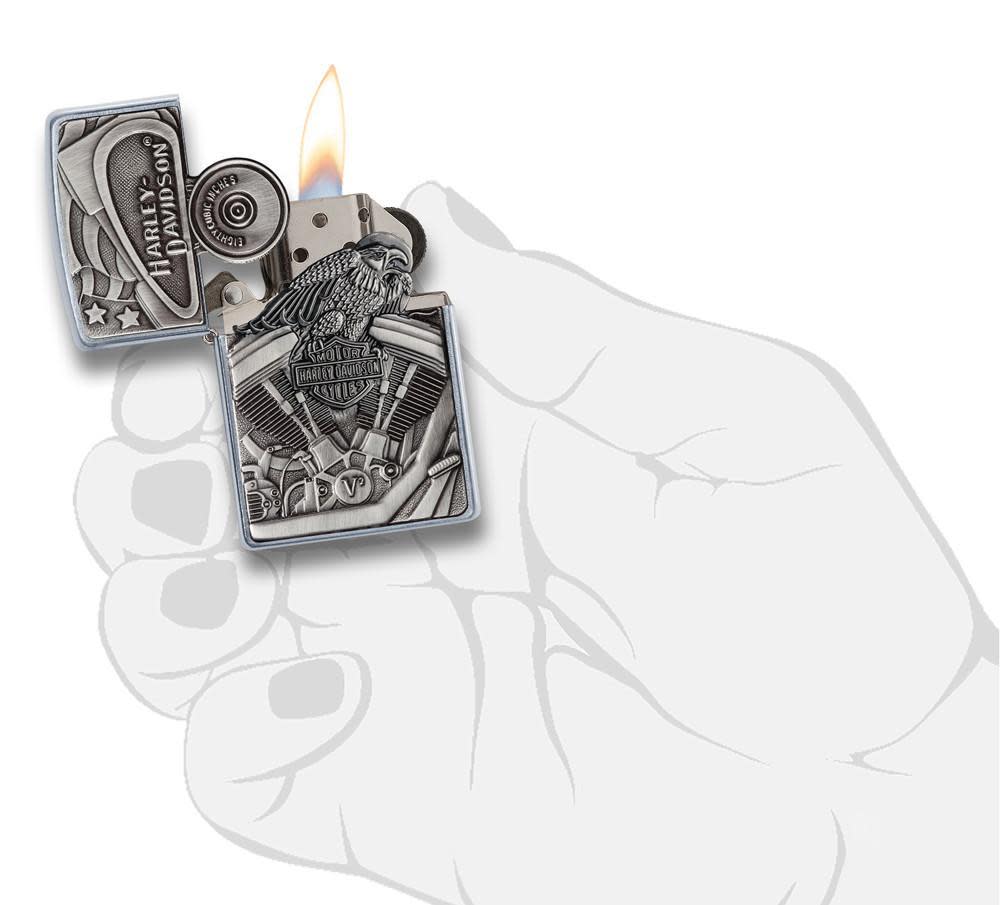 Harley-Davidson® Motorblock Emblem