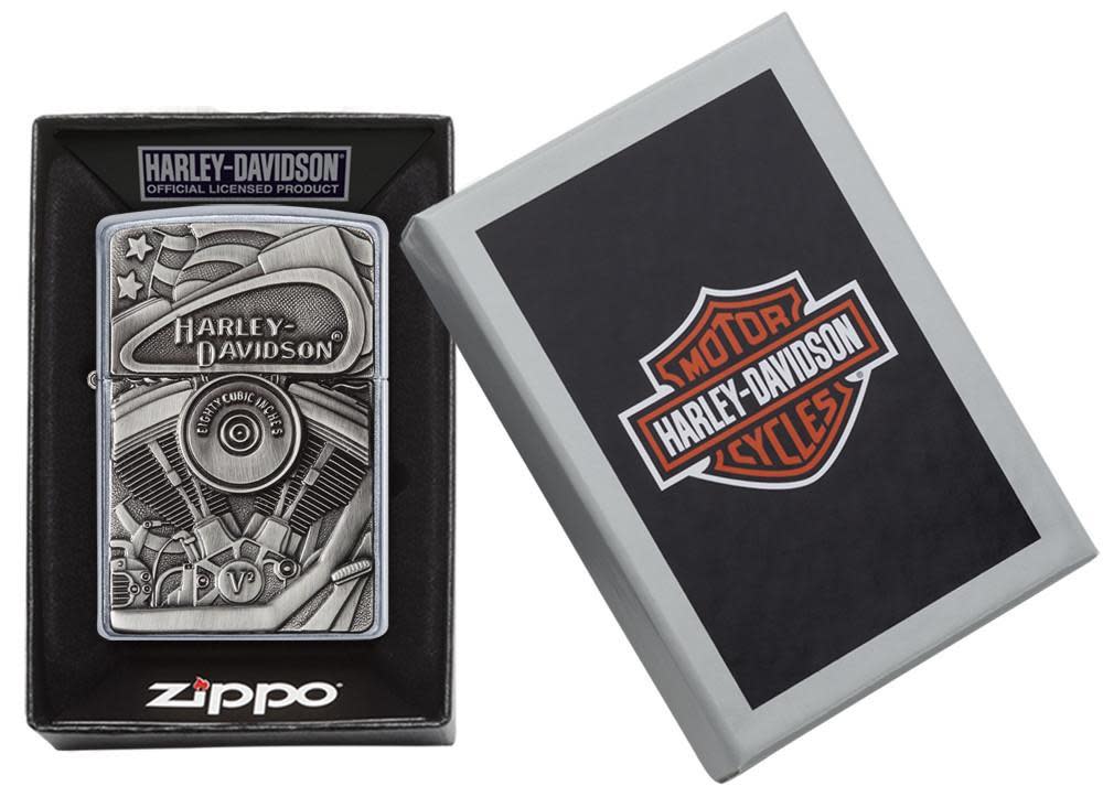 Harley-Davidson® Motorblock Emblem