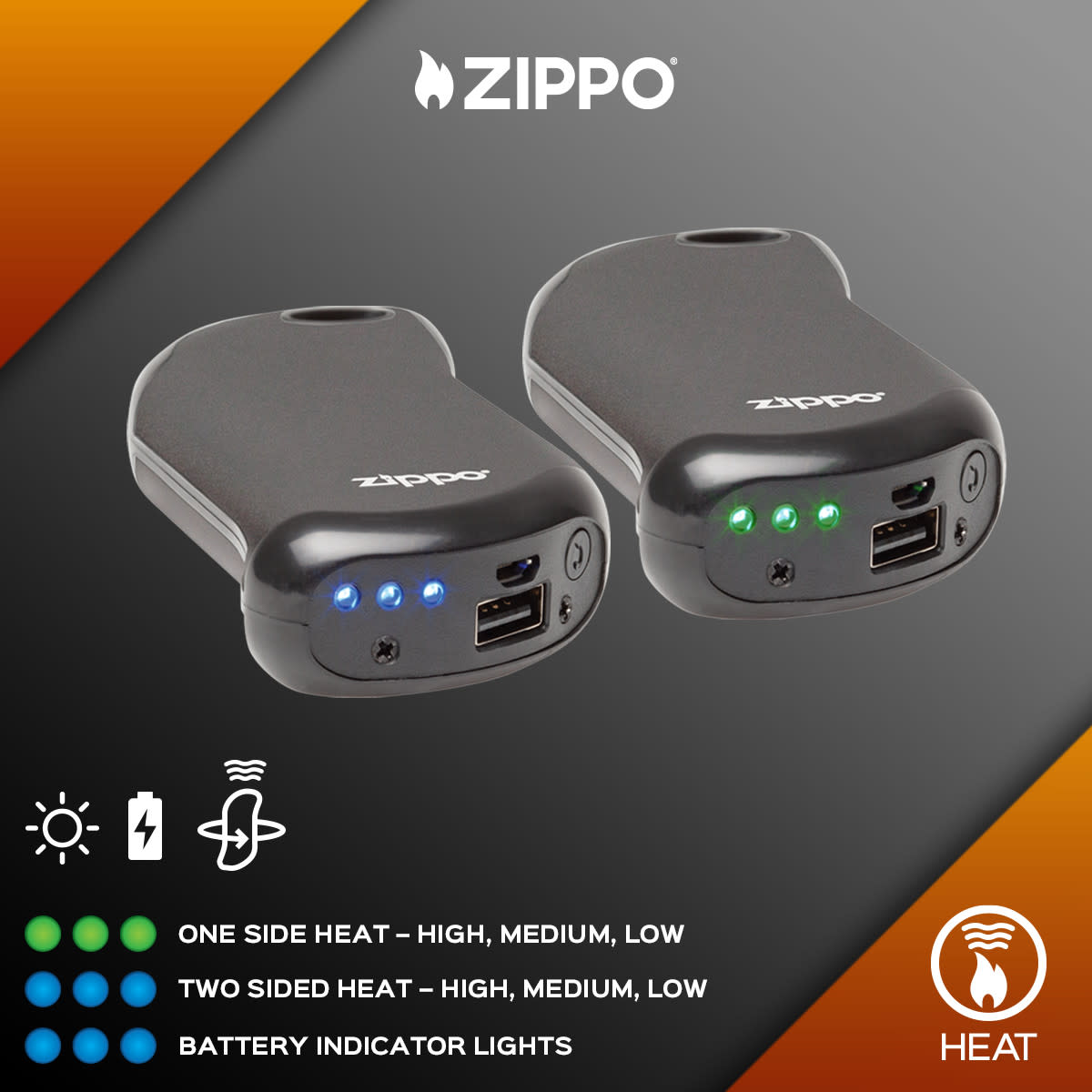 HeatBank® 9s Gaming Rechargeable Hand Warmers