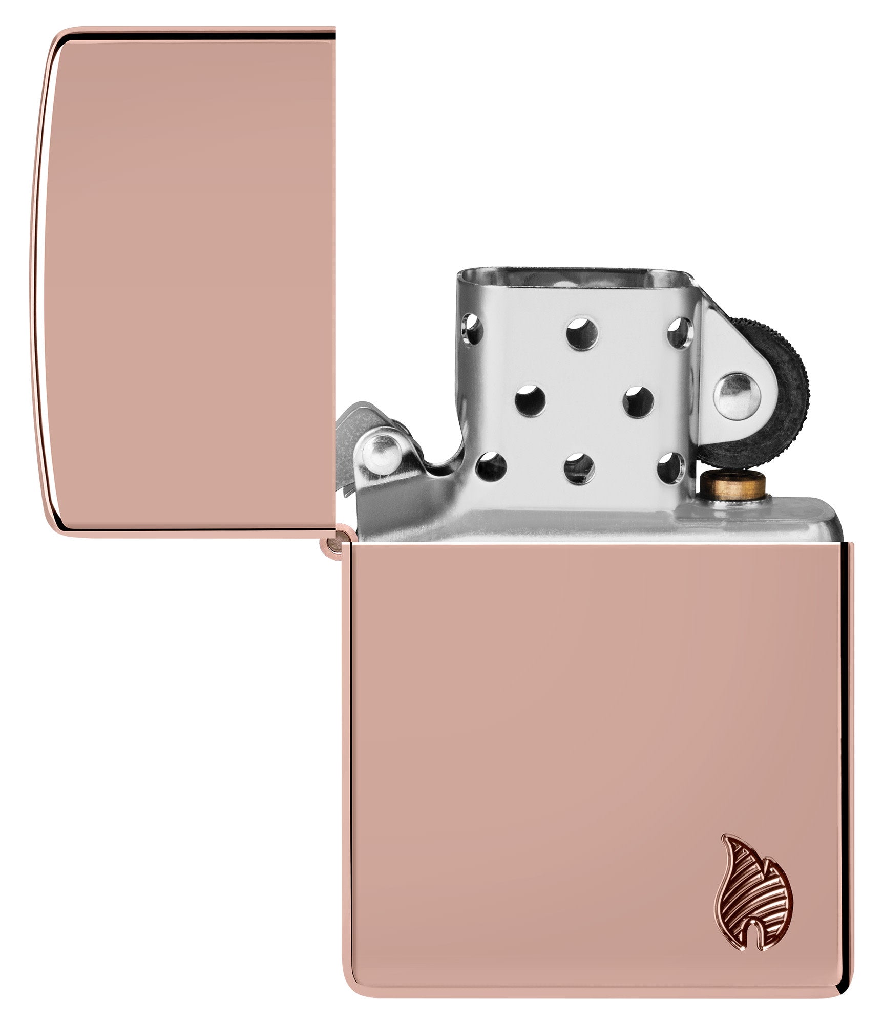 Armor® High Polish Rose Gold Flame Design