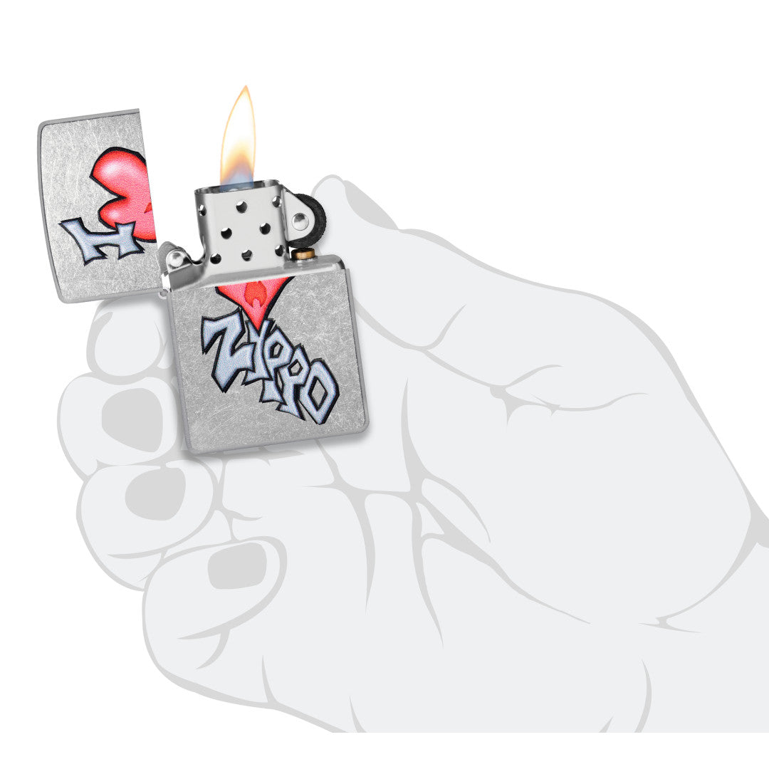 I Love Zippo Design