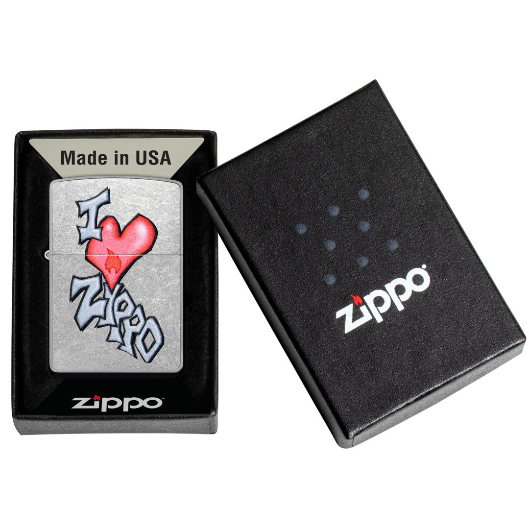 I Love Zippo Design