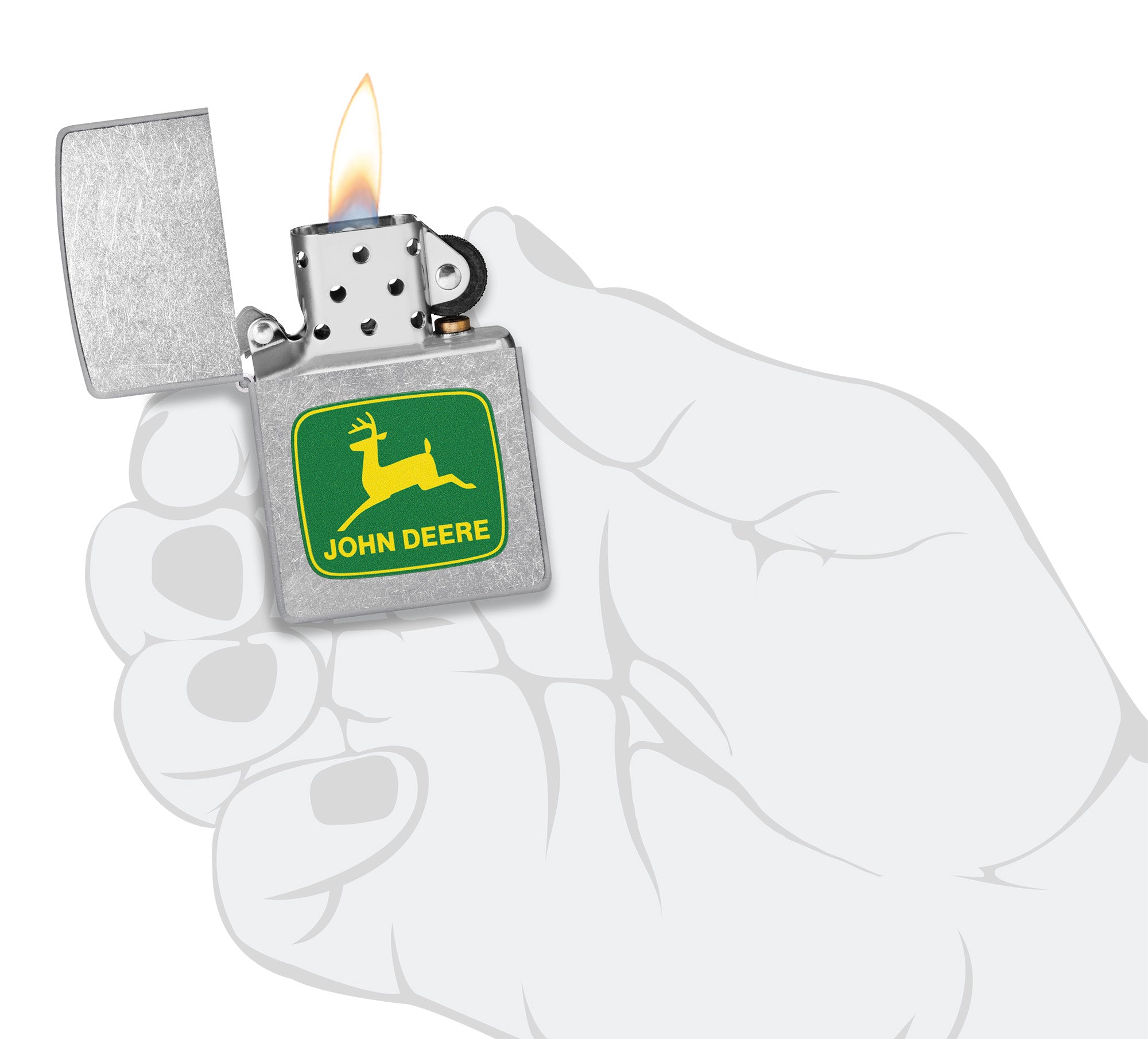 John Deere Moss Green Logo Design