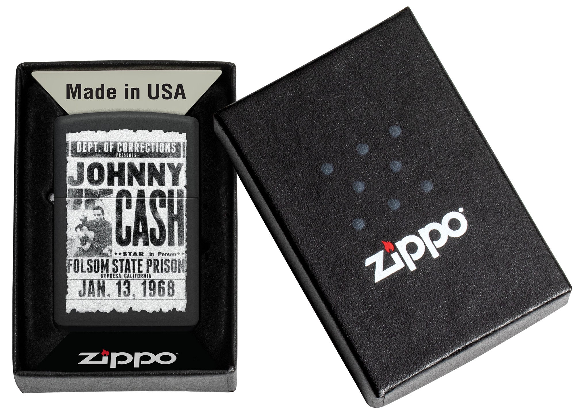 Johnny Cash Folsom State Design