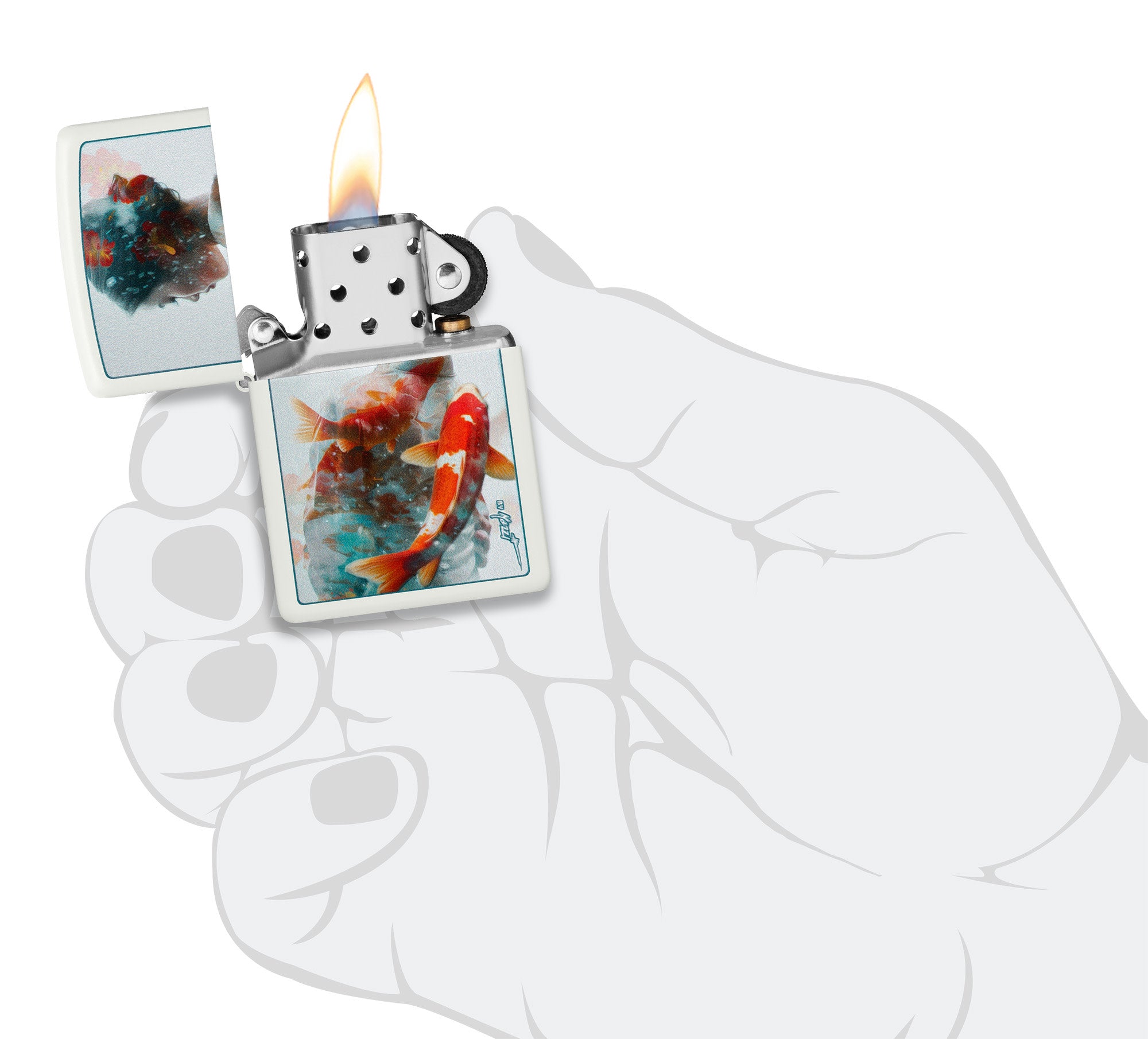 Mazzi® Texture Koi Design