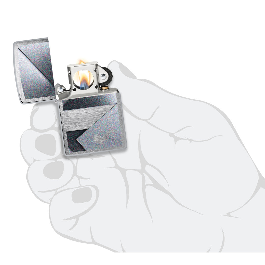 Metallic Design Pipe Lighter