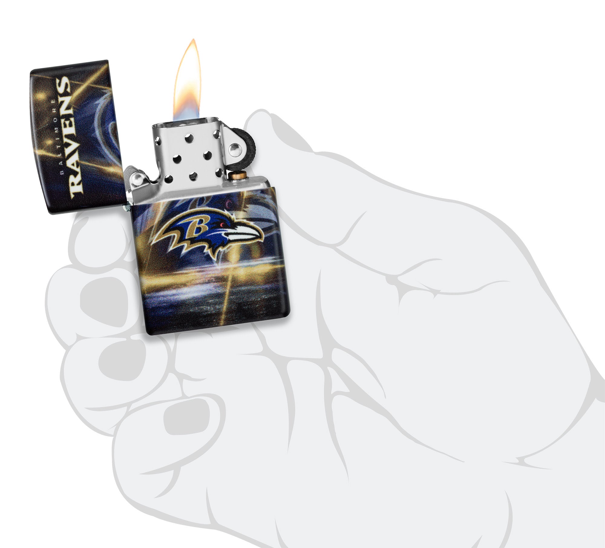 NFL Baltimore Ravens Team Spirit Design