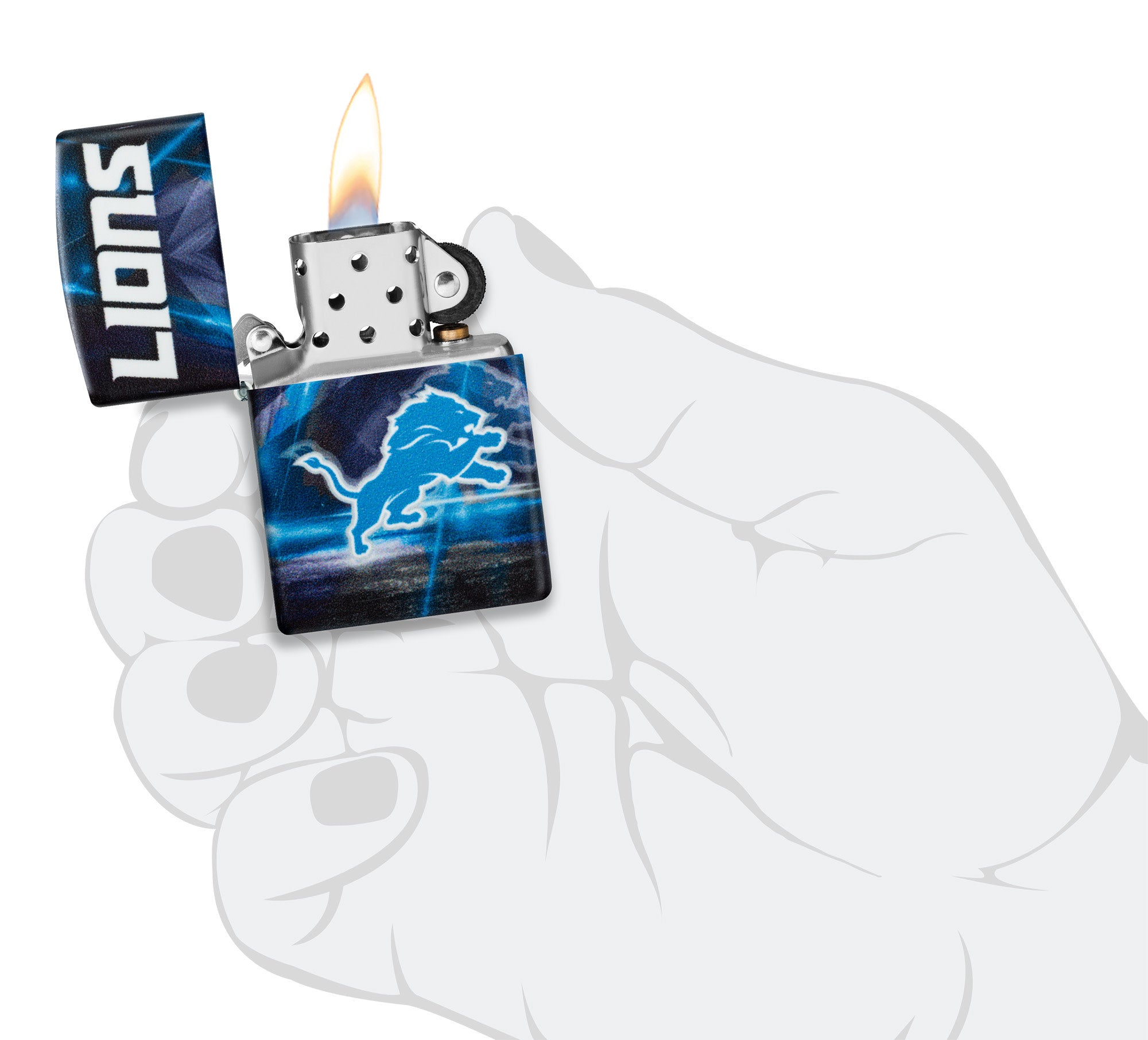NFL Detroit Lions Team Spirit Design