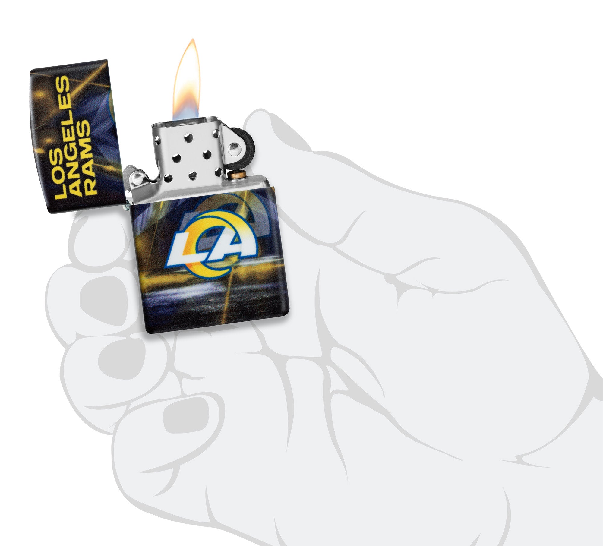 NFL Los Angeles Rams Team Spirit Design