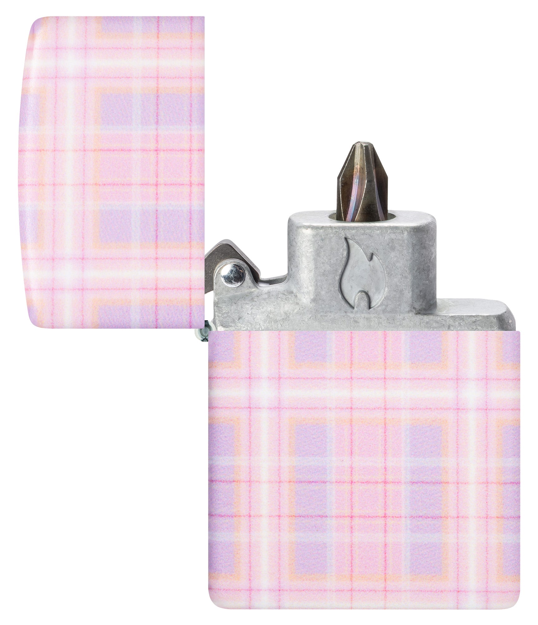 Bit Safe Screwdriver with Plaid Design