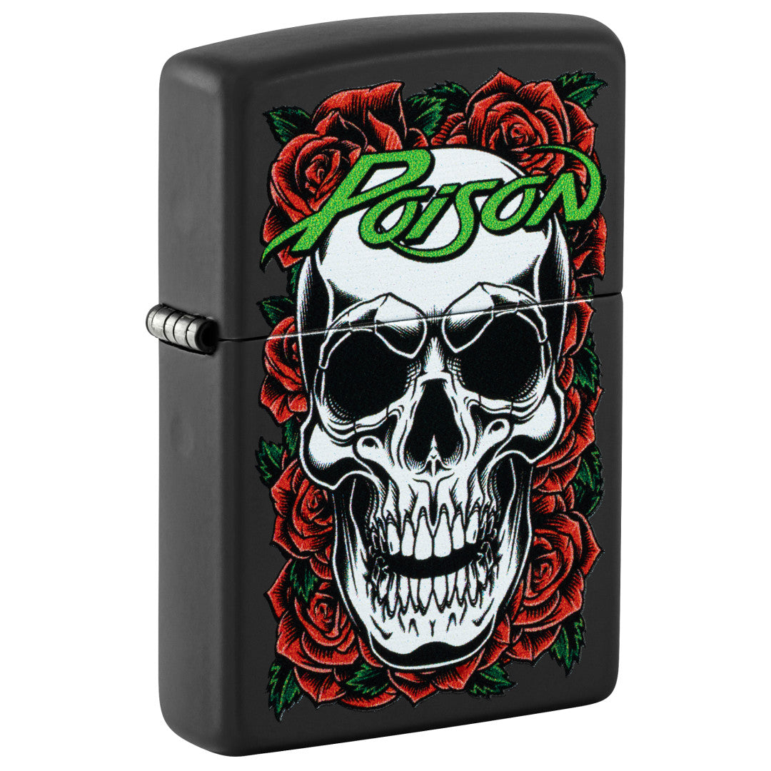 Poison Skull and Roses Design