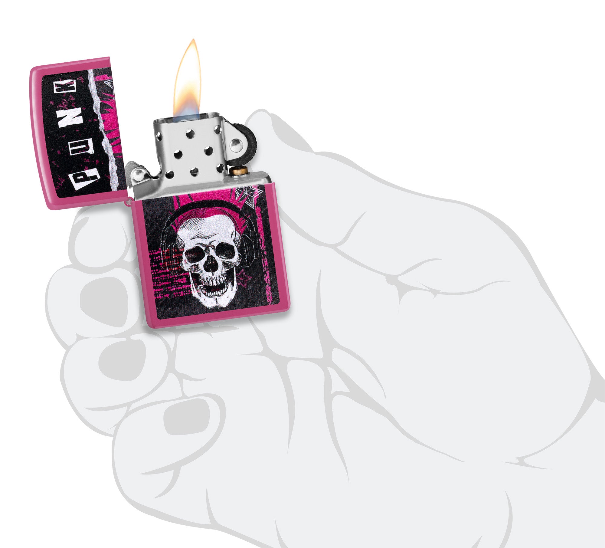 Punk Skull Design