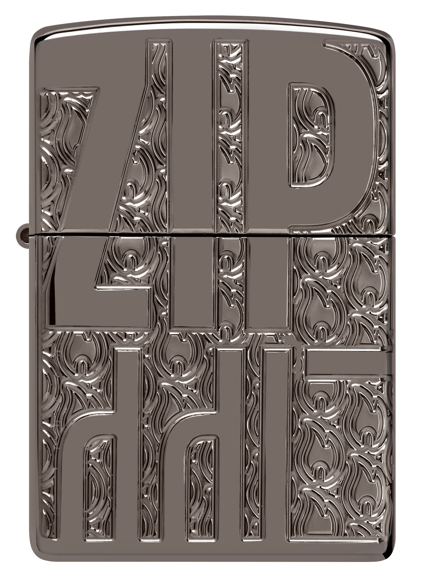 Reverse Carve Zippo Design